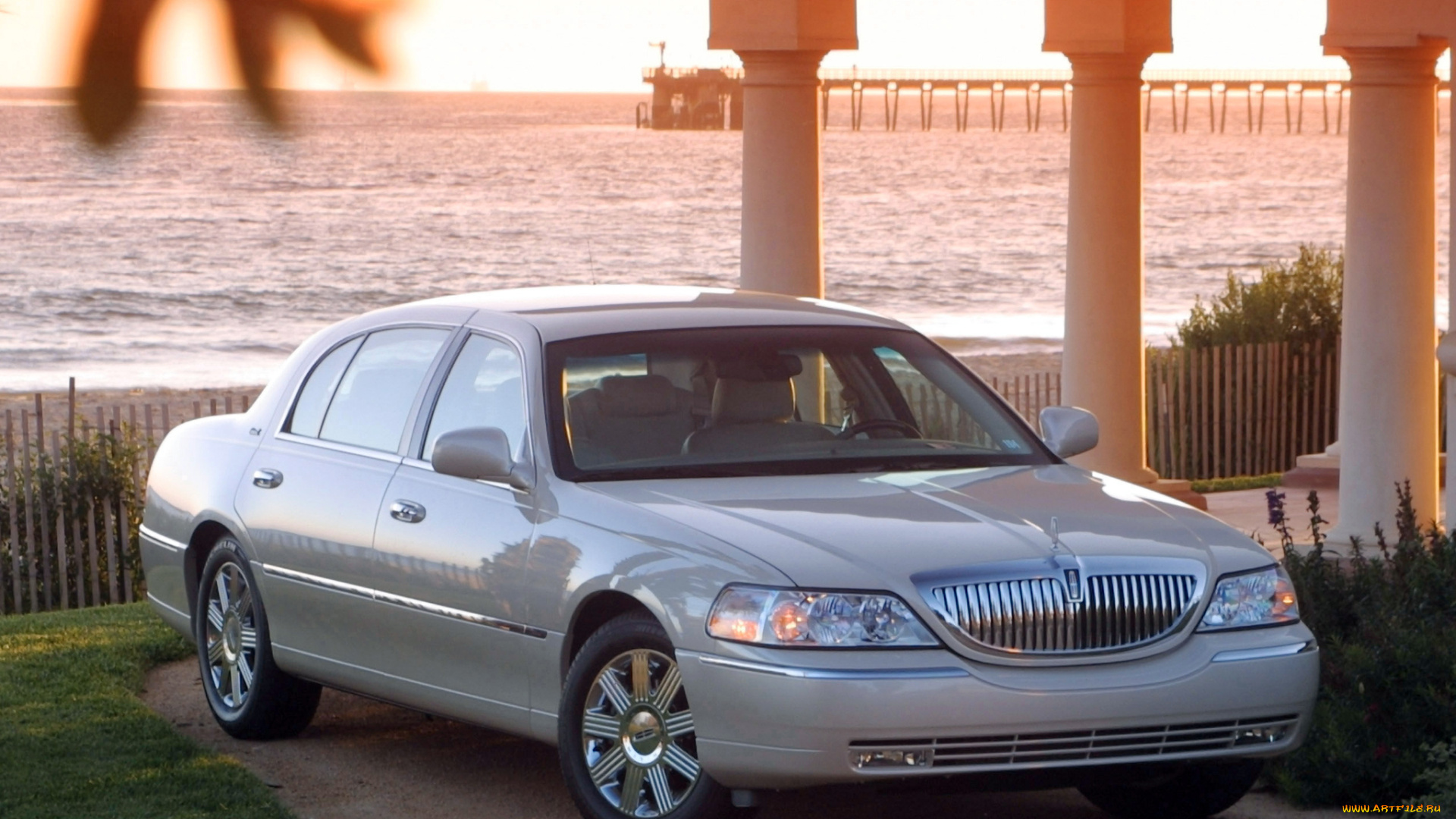 lincoln, town, car, автомобили