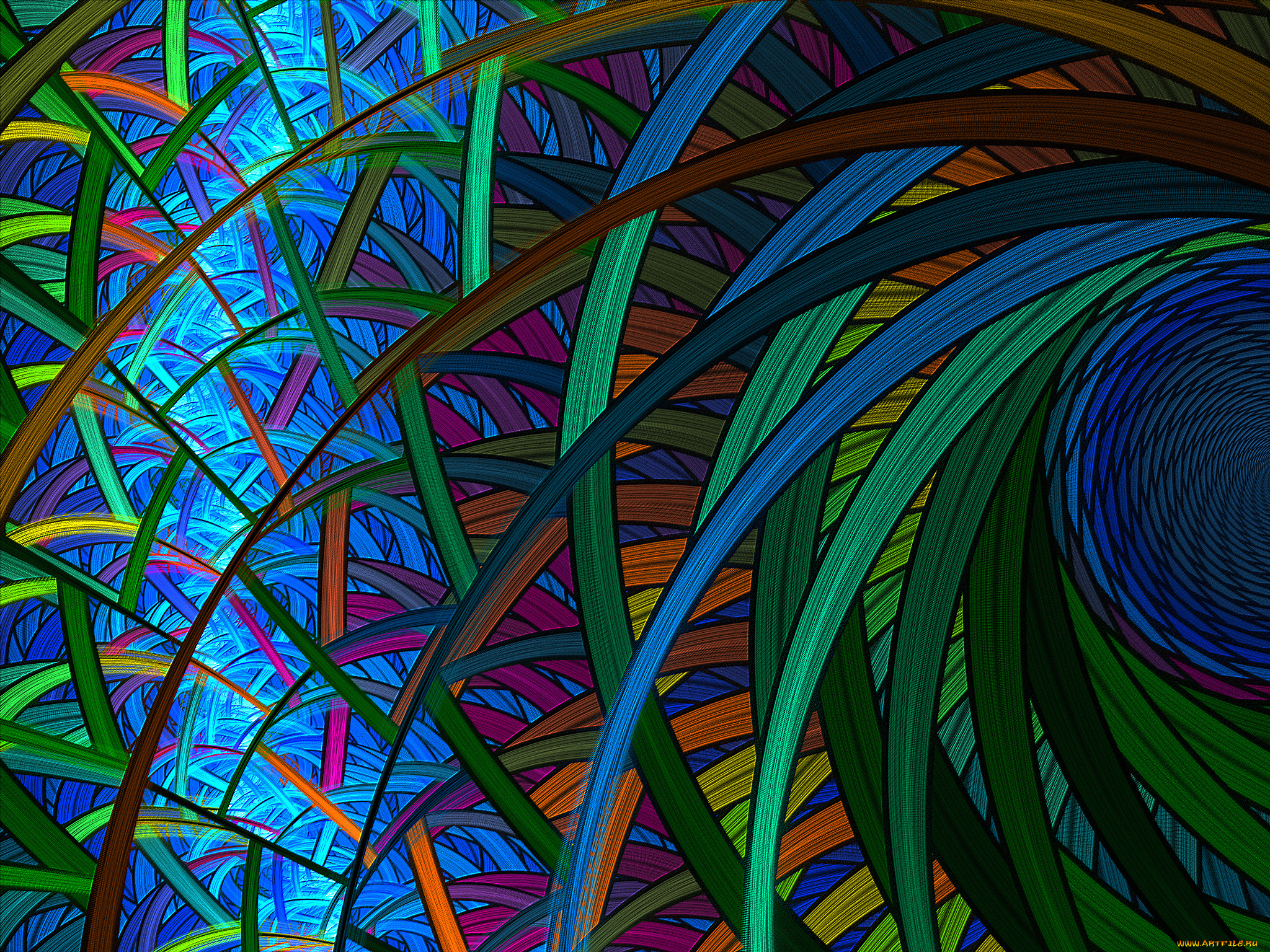 3д, графика, abstract, абстракции