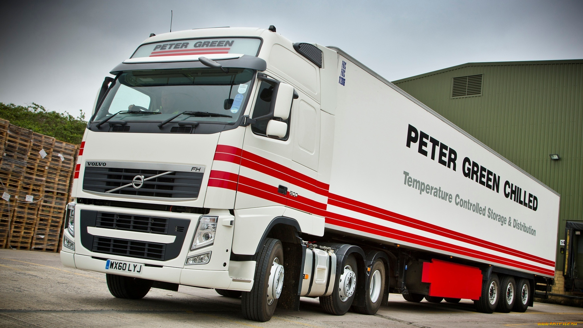 автомобили, volvo, trucks, fh, 500, truck, trailer