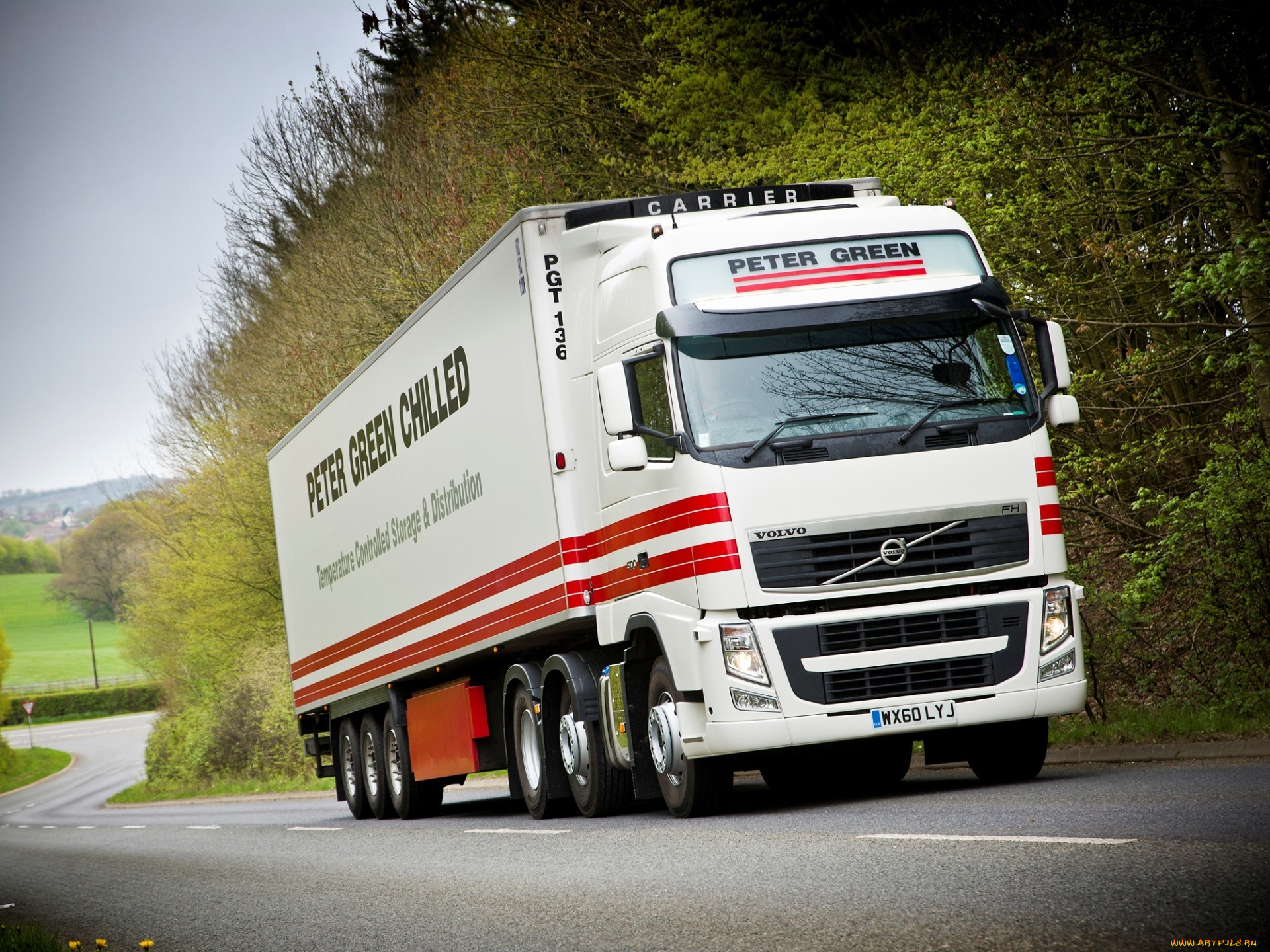 автомобили, volvo, trucks, fh, 500, truck, trailer