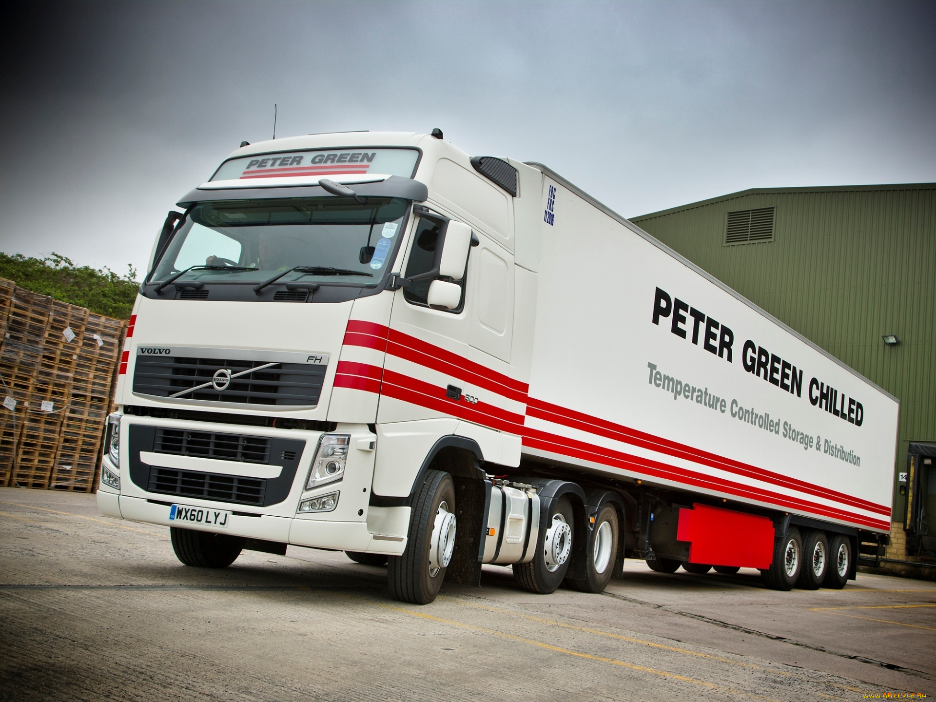 автомобили, volvo, trucks, fh, 500, truck, trailer