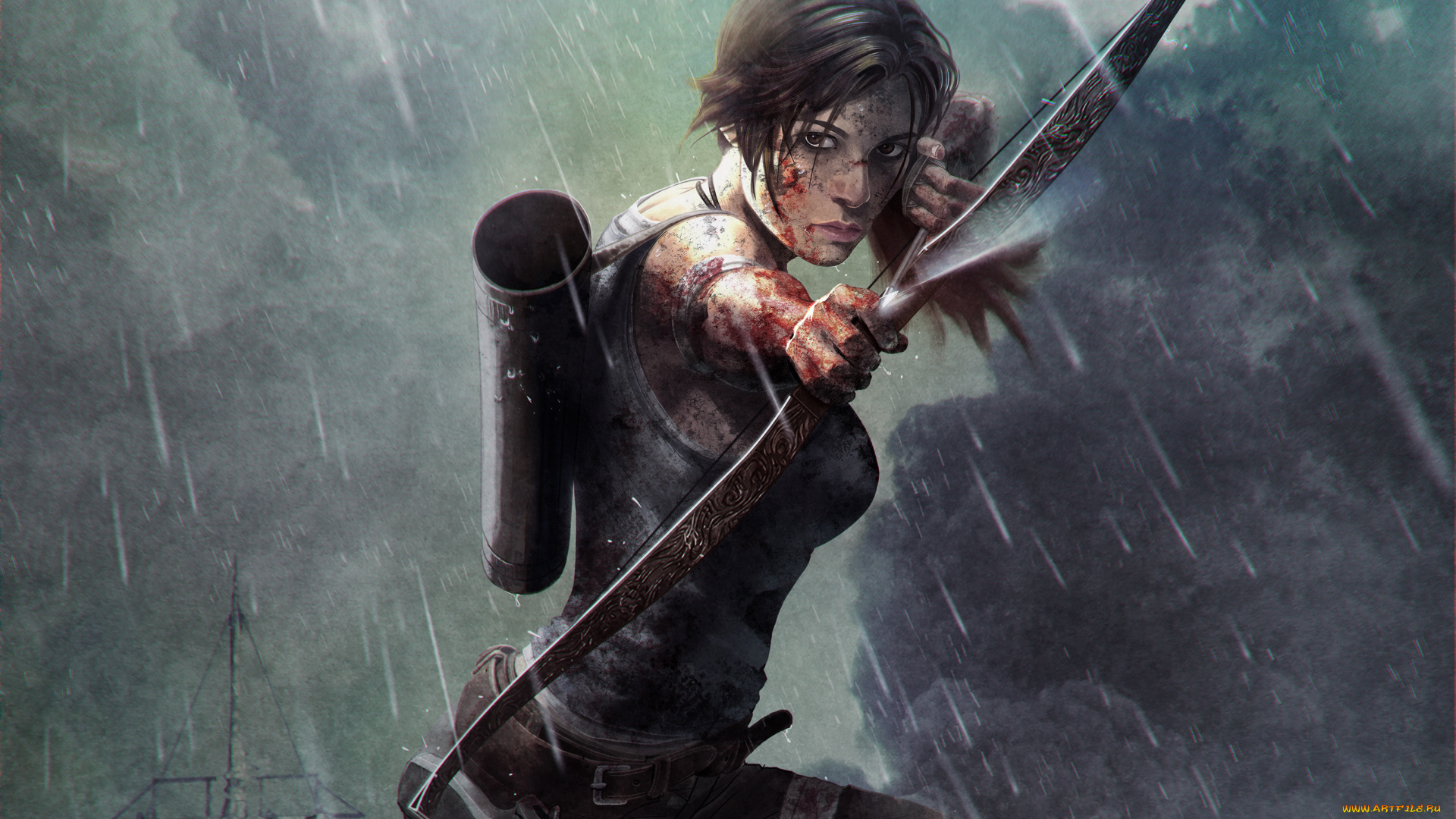 tomb, raider, 2013, видео, игры, лара, крофт