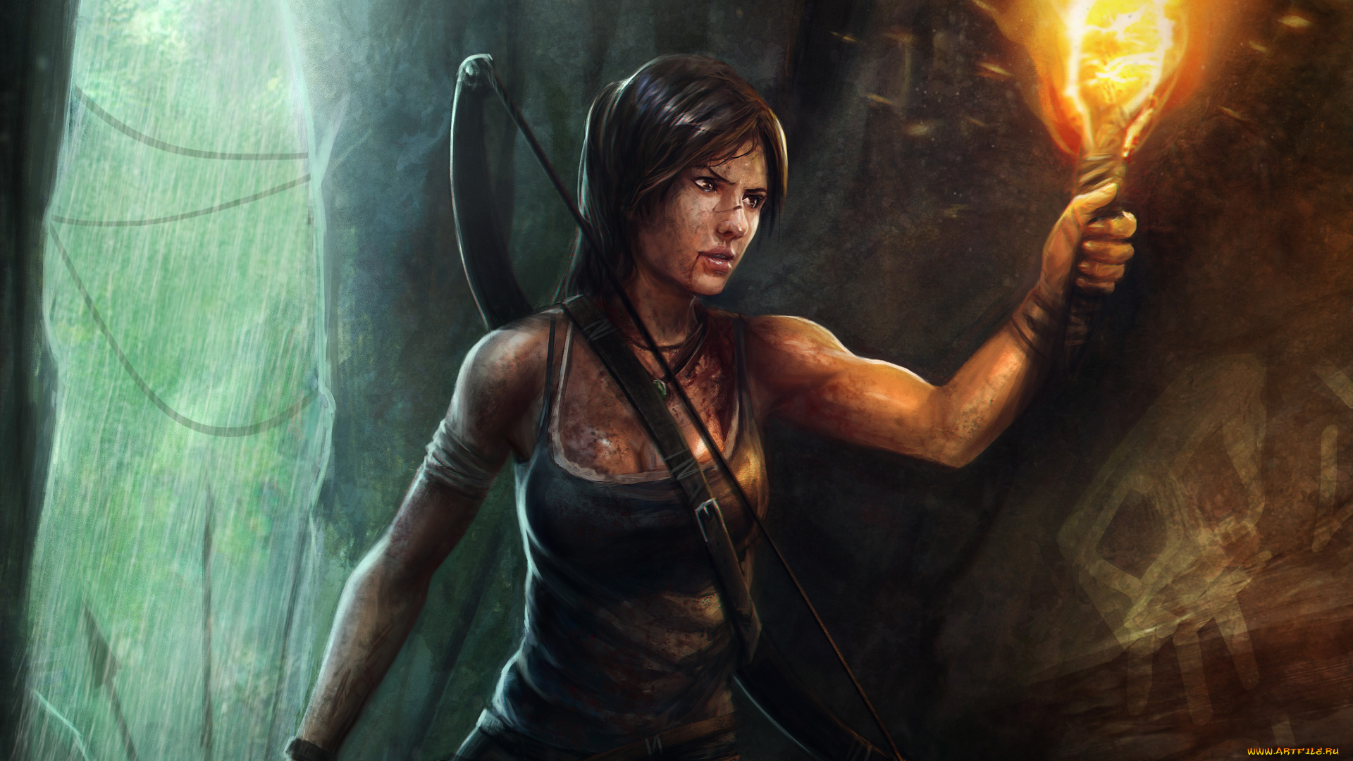 tomb, raider, 2013, видео, игры, лара, крофт