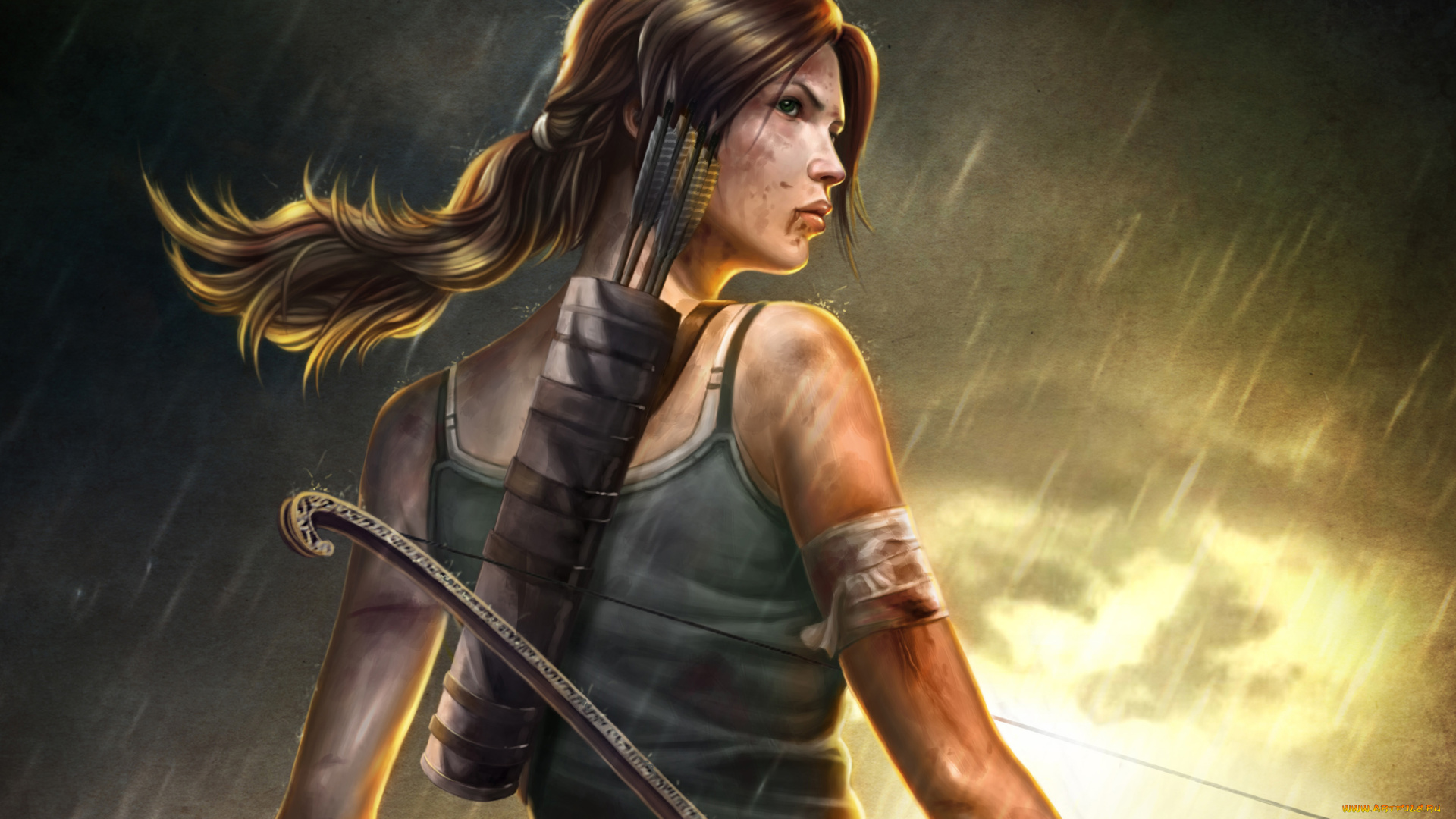 tomb, raider, 2013, видео, игры, лара, крофт