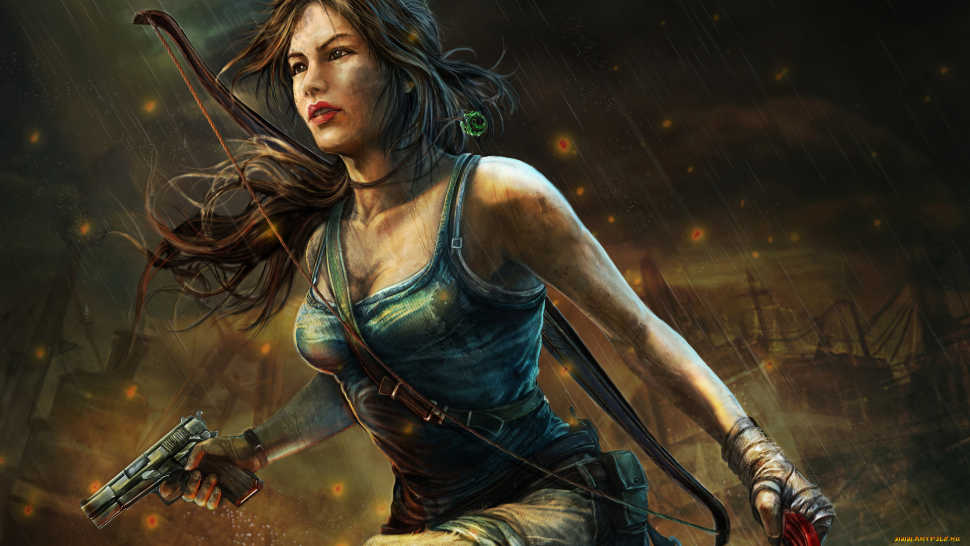 tomb, raider, 2013, видео, игры, лара, крофт