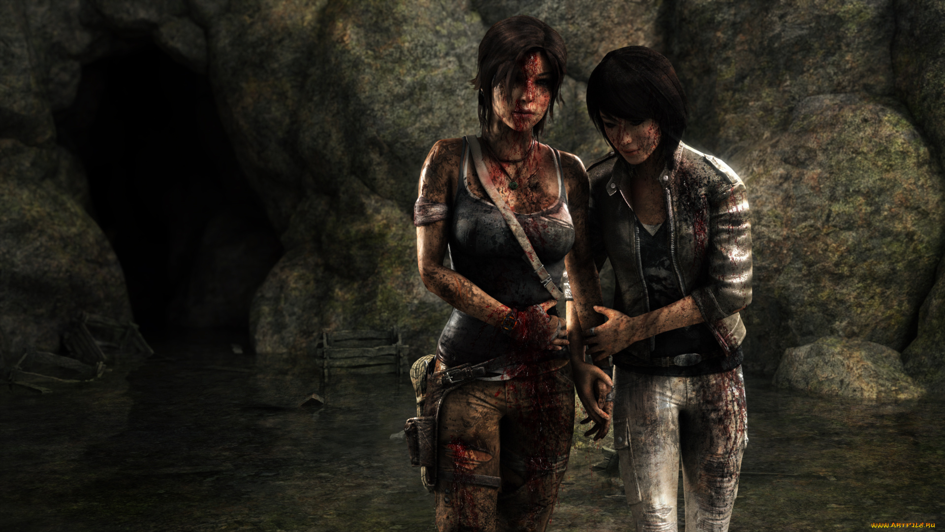 tomb, raider, 2013, видео, игры, лара, крофт