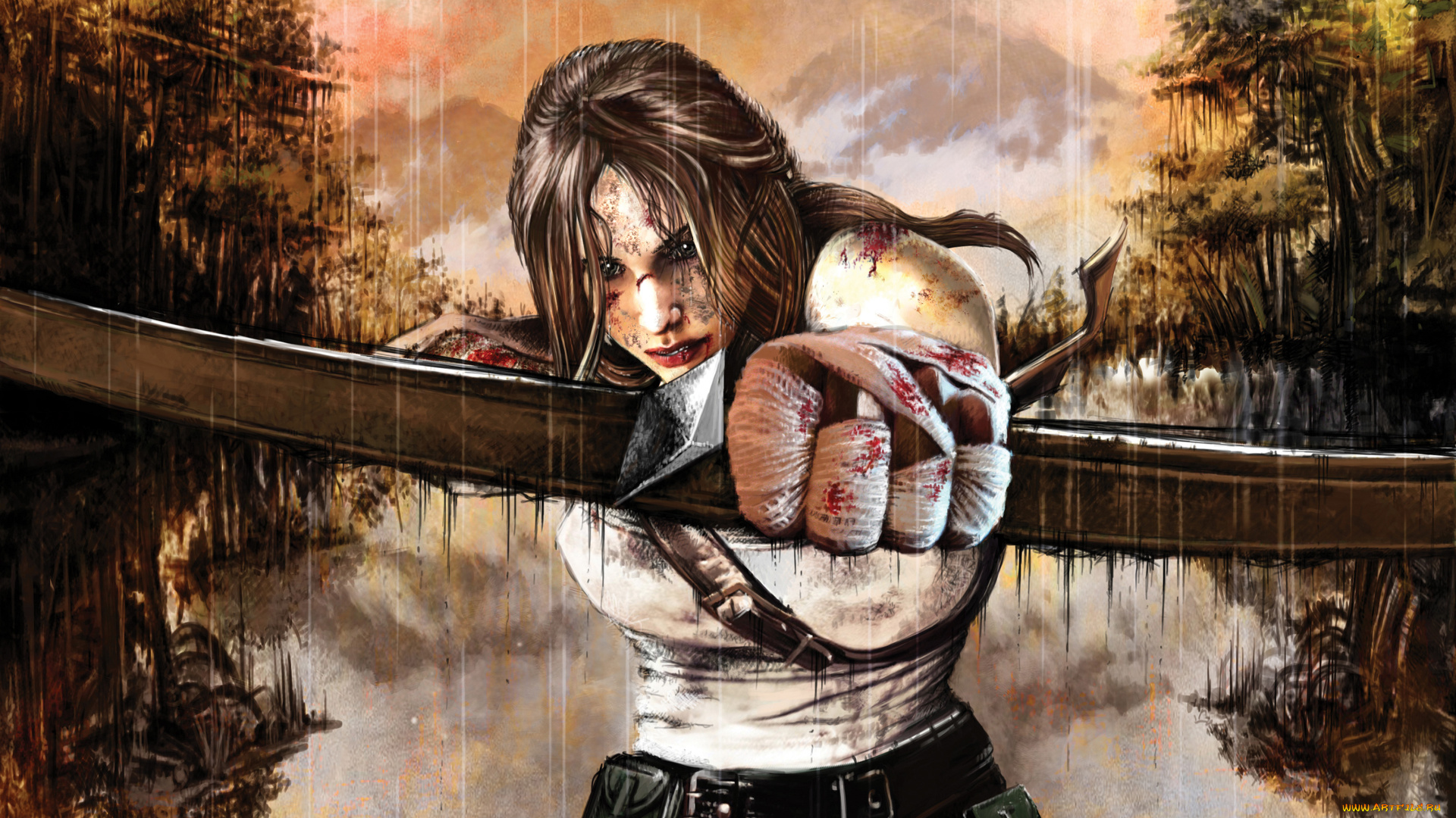 tomb, raider, 2013, видео, игры, лара, крофт