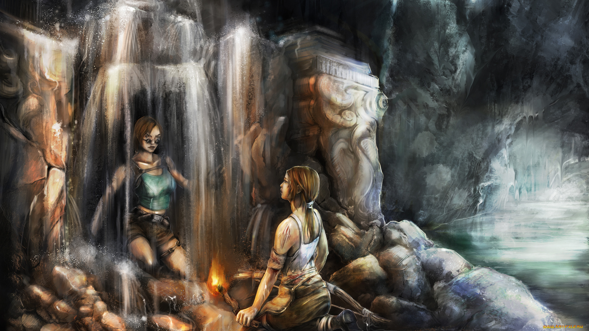 tomb, raider, 2013, видео, игры, лара, крофт