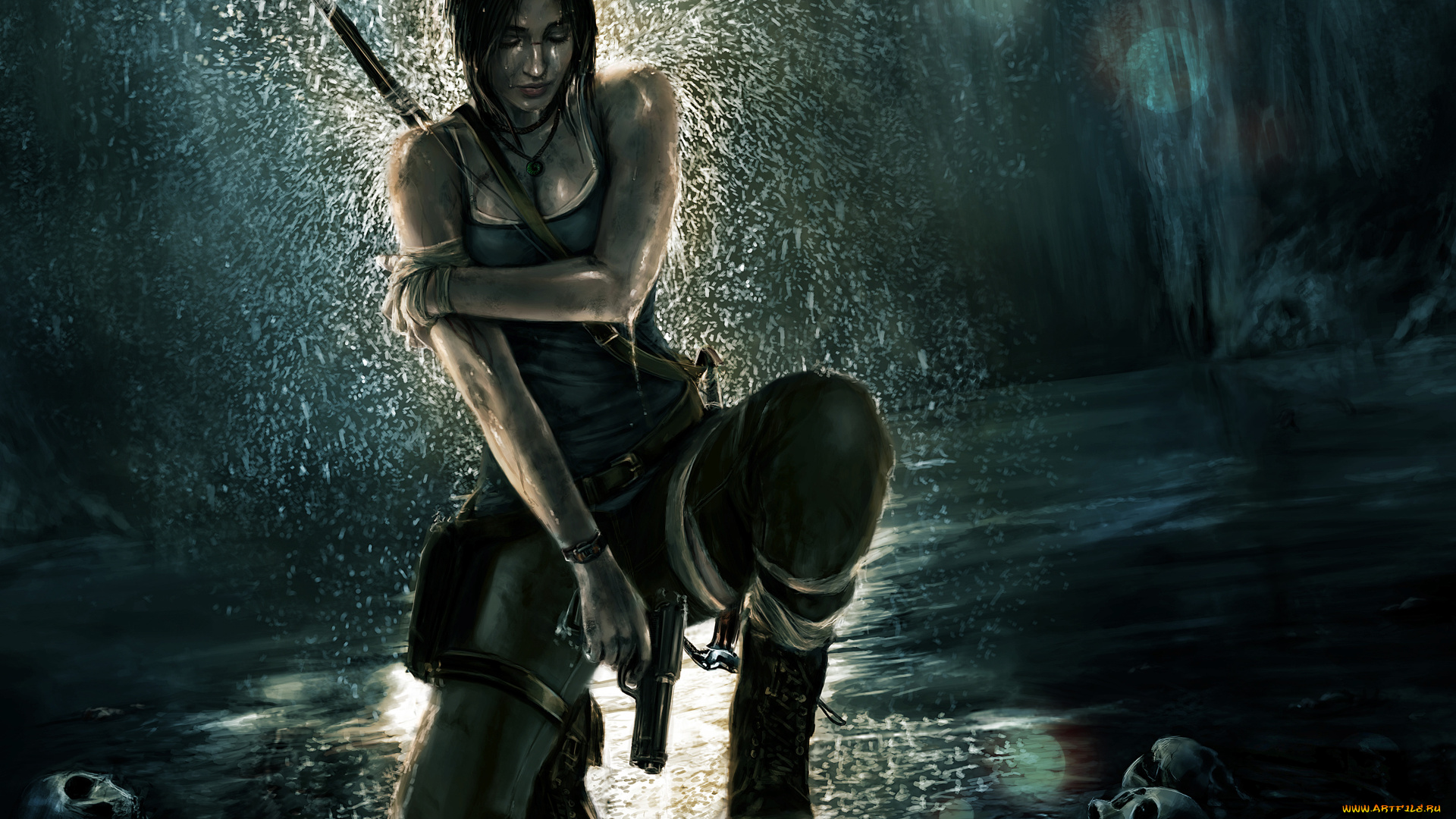 tomb, raider, 2013, видео, игры, лара, крофт