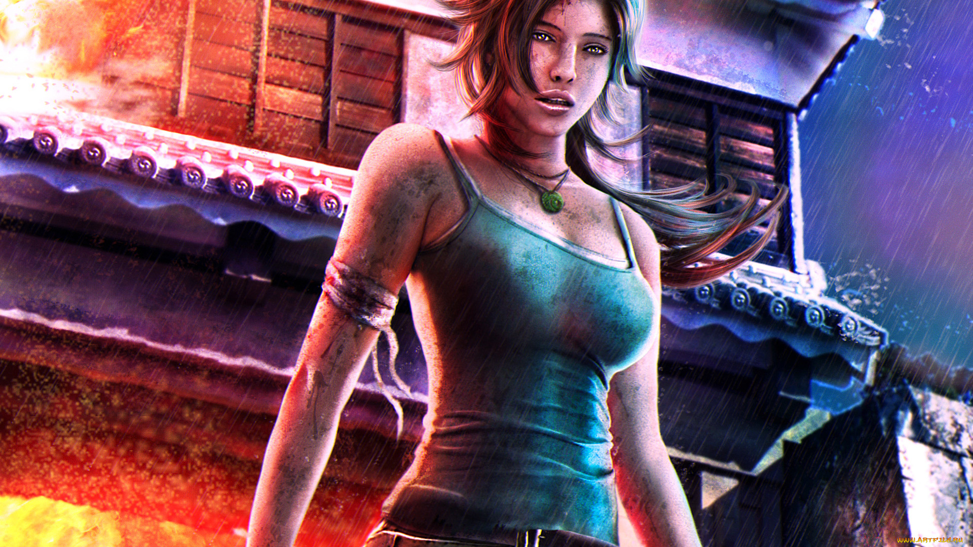 tomb, raider, 2013, видео, игры, лара, крофт