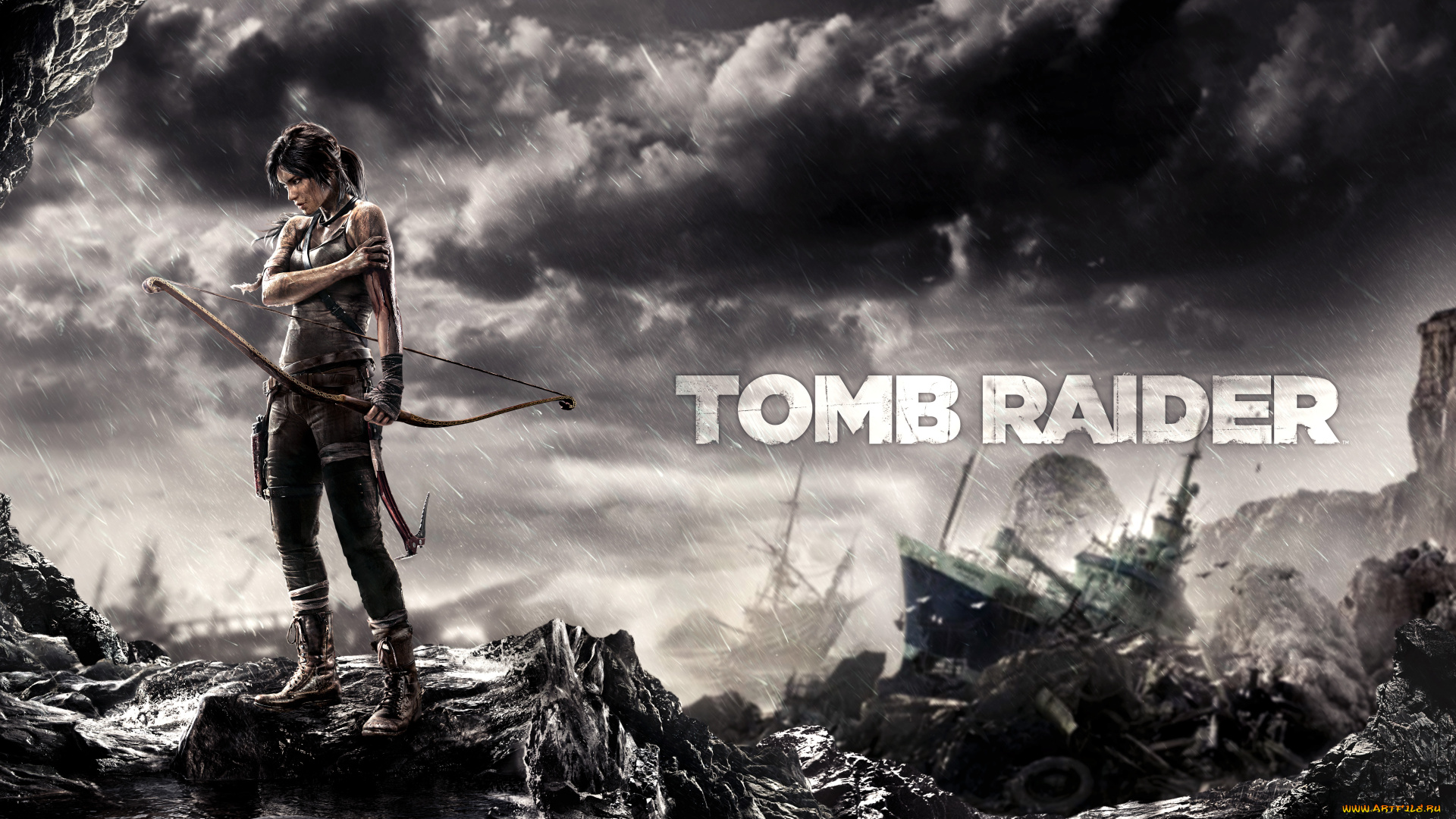 tomb, raider, 2013, видео, игры, лара, крофт