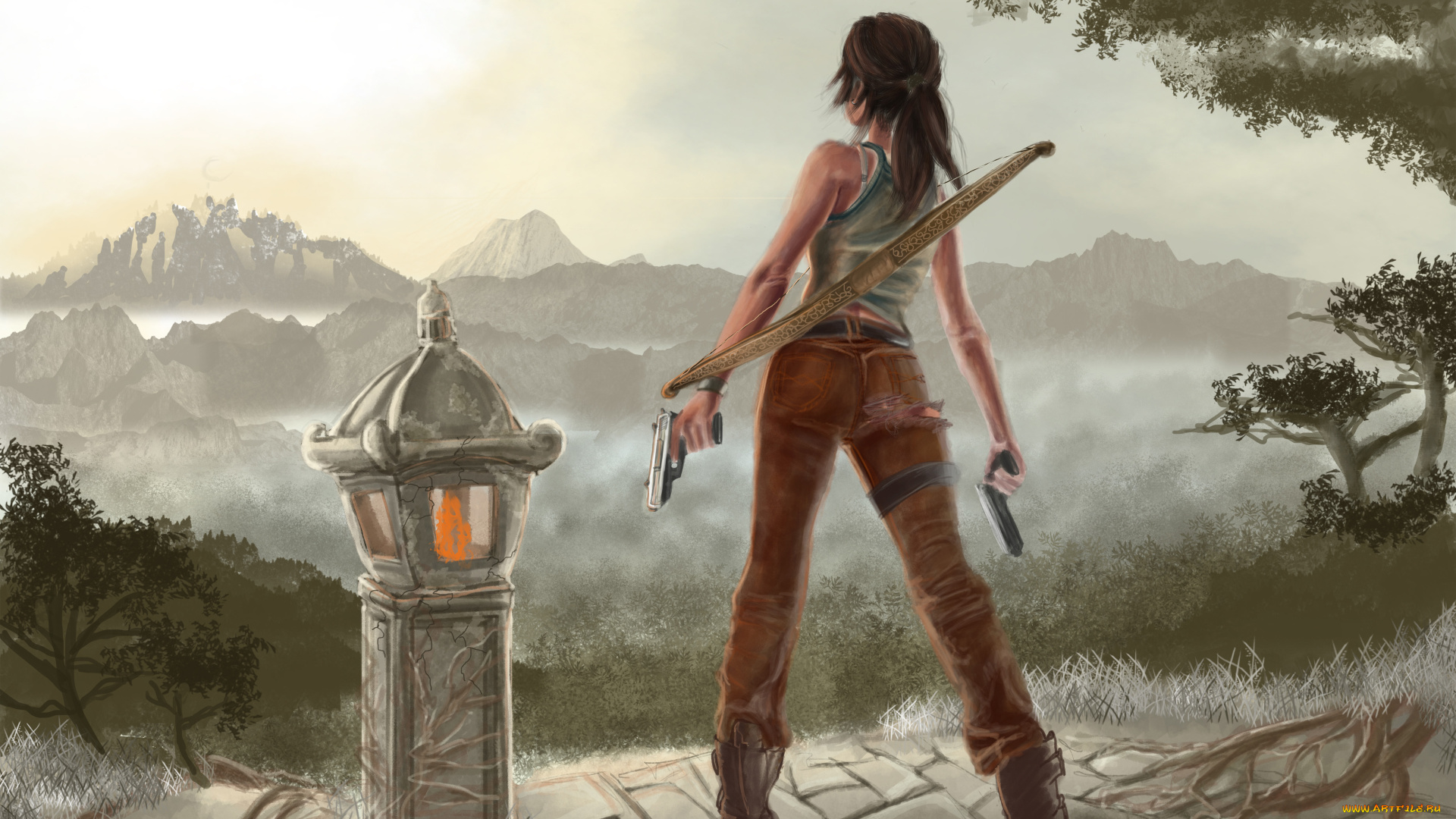 tomb, raider, 2013, видео, игры, лара, крофт