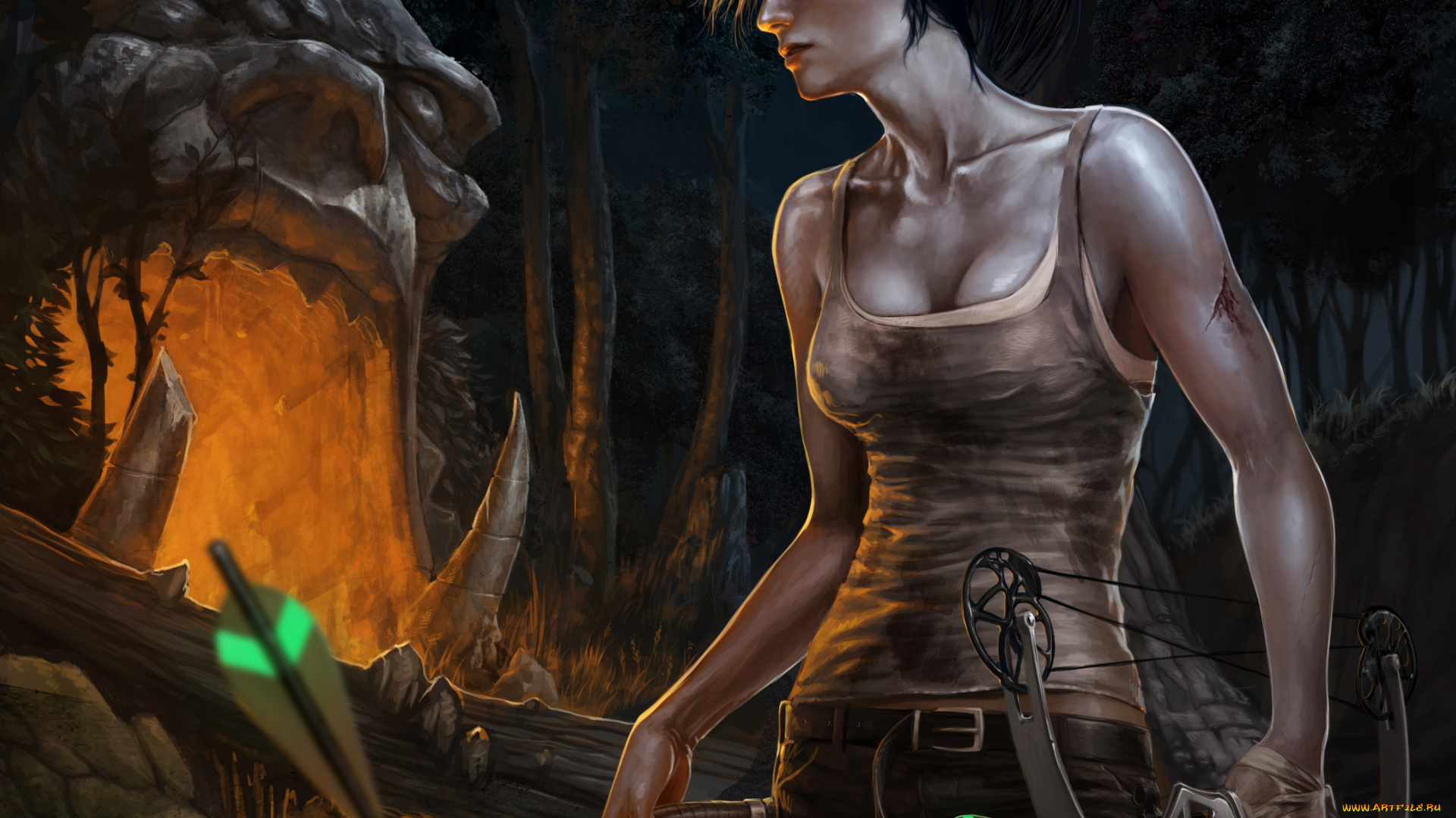 tomb, raider, 2013, видео, игры, лара, крофт