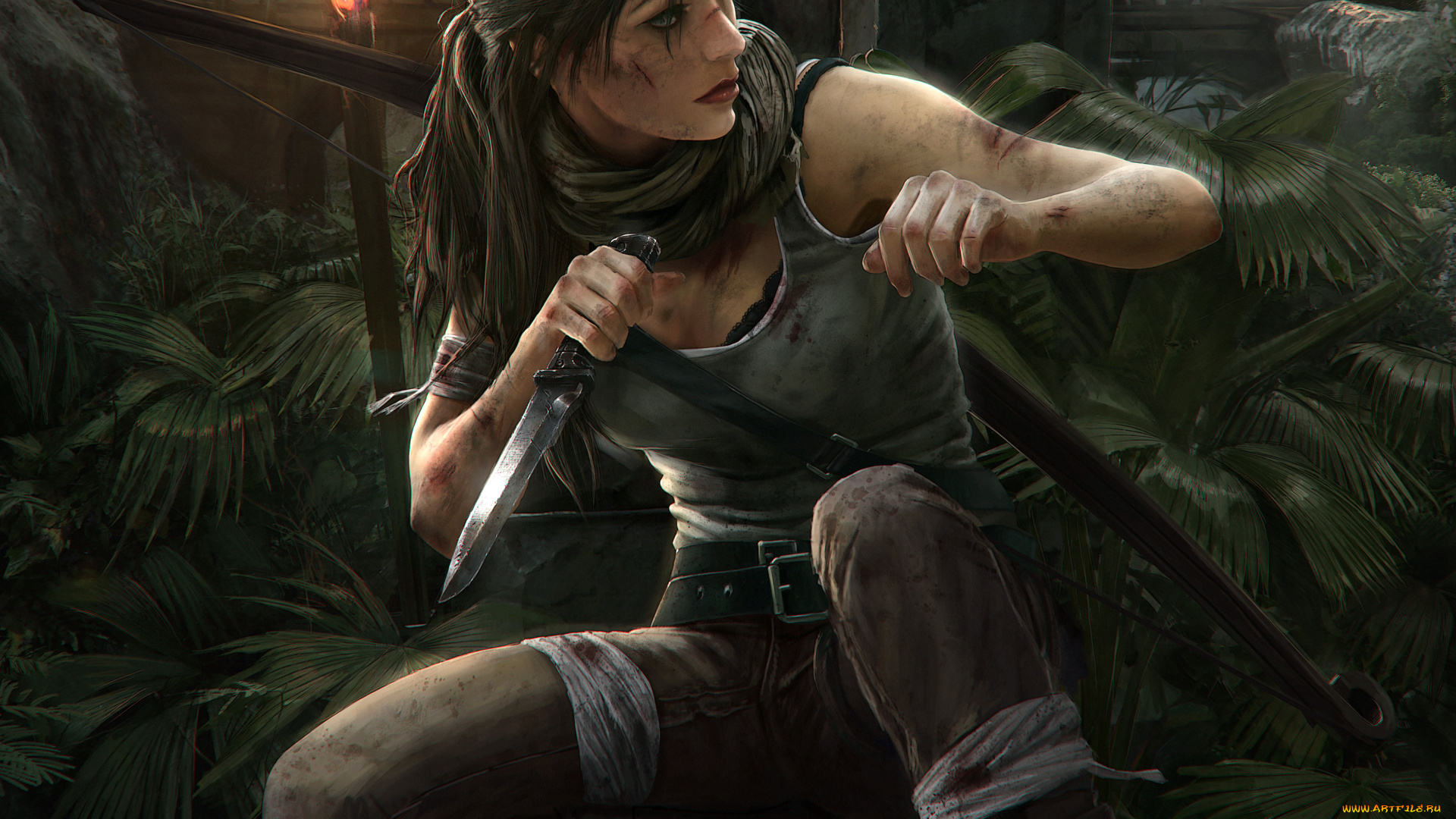 tomb, raider, 2013, видео, игры, лара, крофт