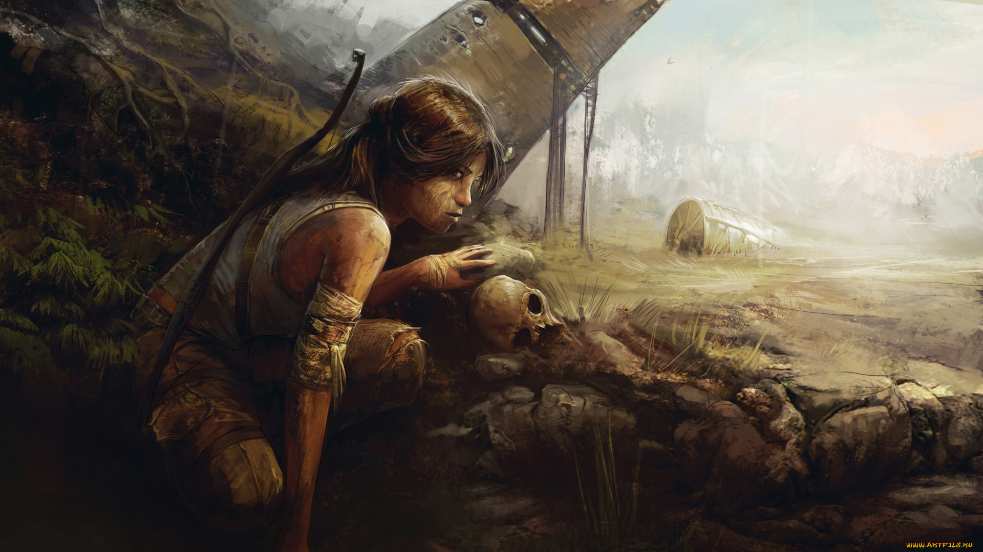 tomb, raider, 2013, видео, игры, лара, крофт