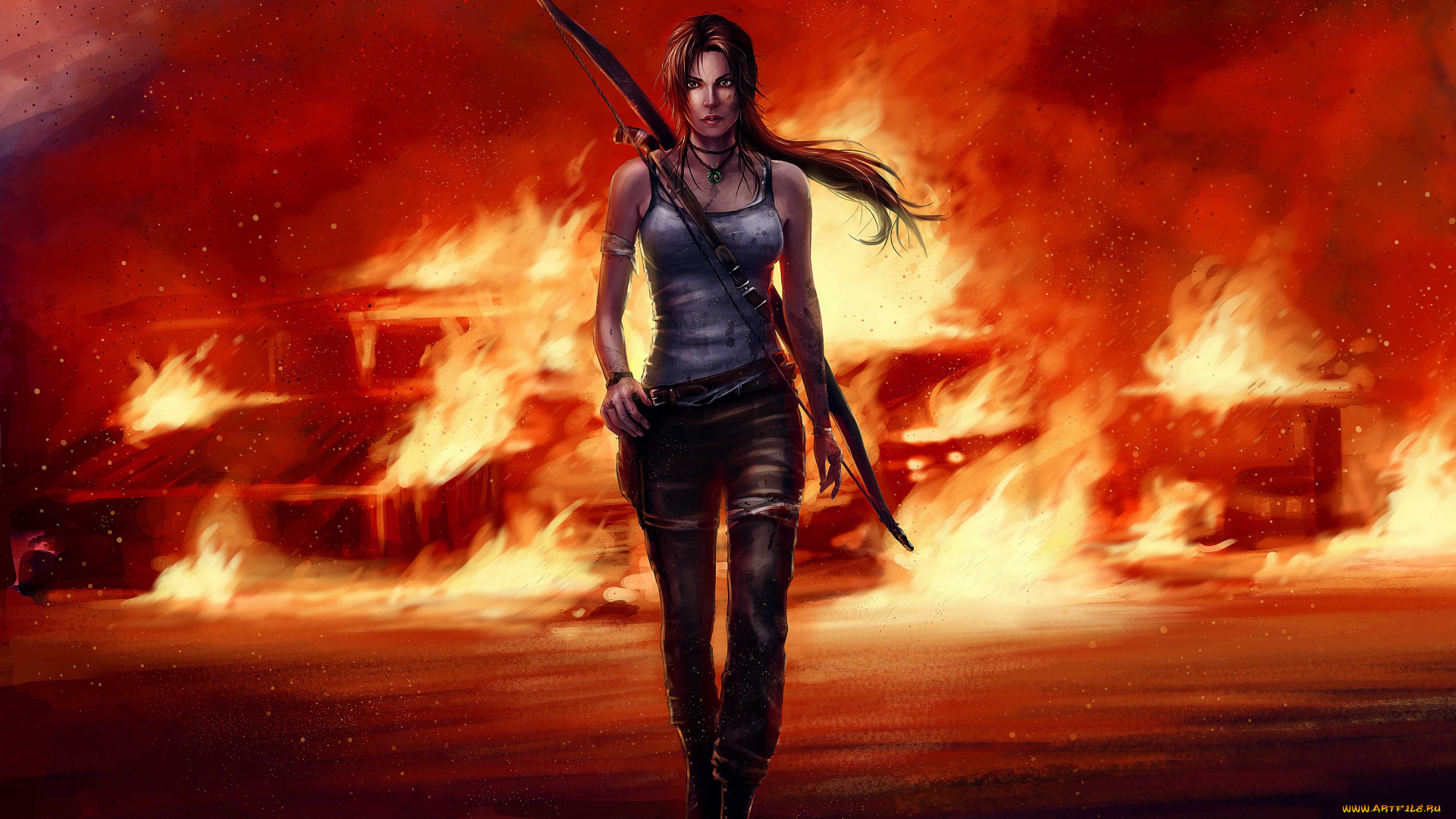 tomb, raider, 2013, видео, игры, лара, крофт