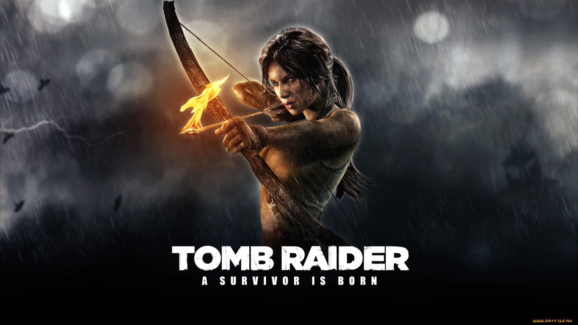 tomb, raider, 2013, видео, игры, лара, крофт