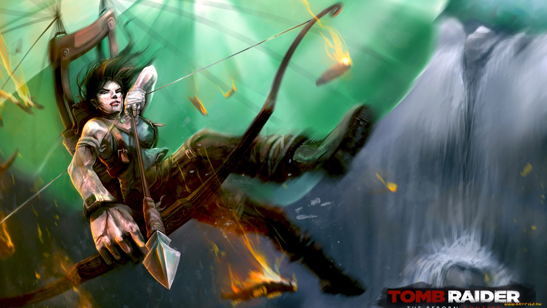 tomb, raider, 2013, видео, игры, лара, крофт