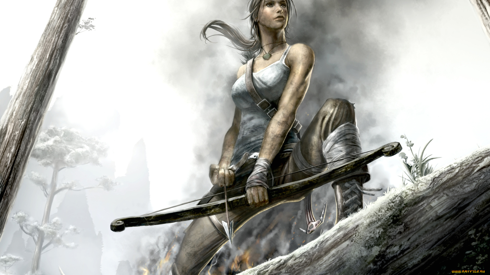 tomb, raider, 2013, видео, игры, лара, крофт