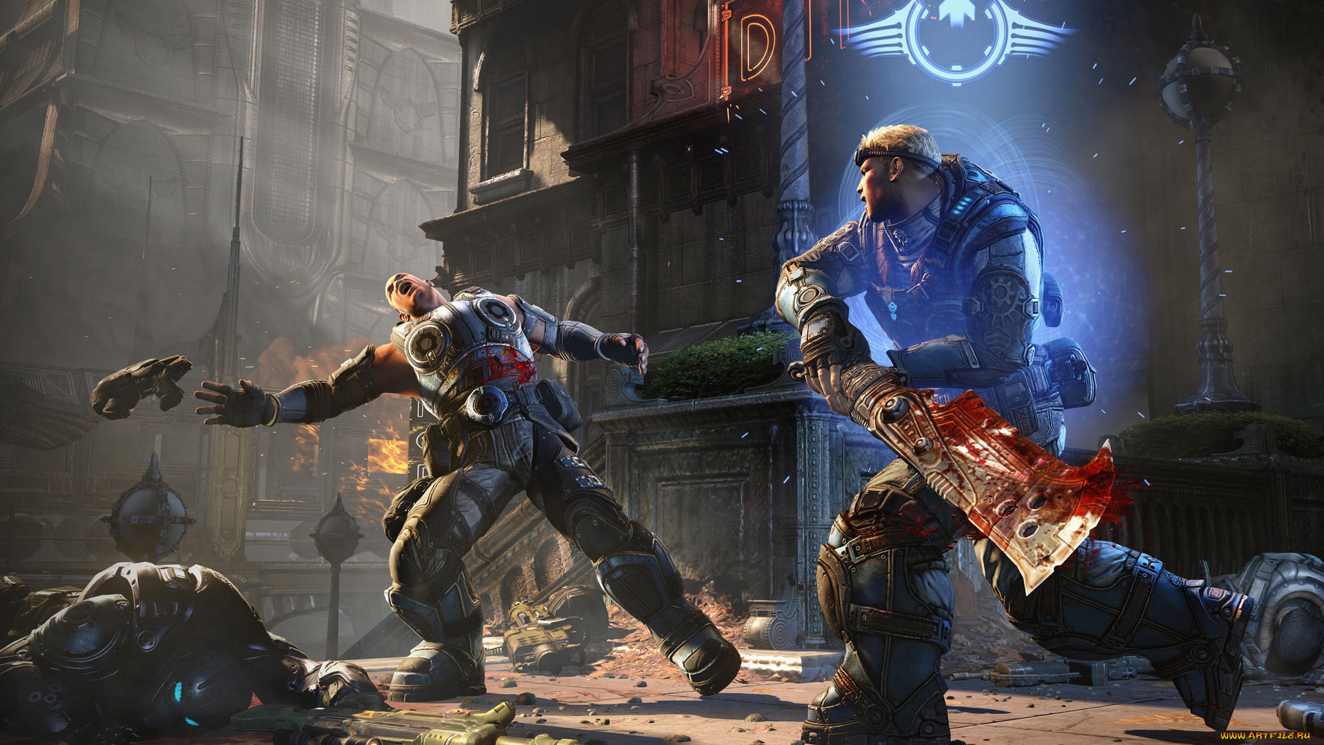 видео, игры, gears, of, war, judgment, war-