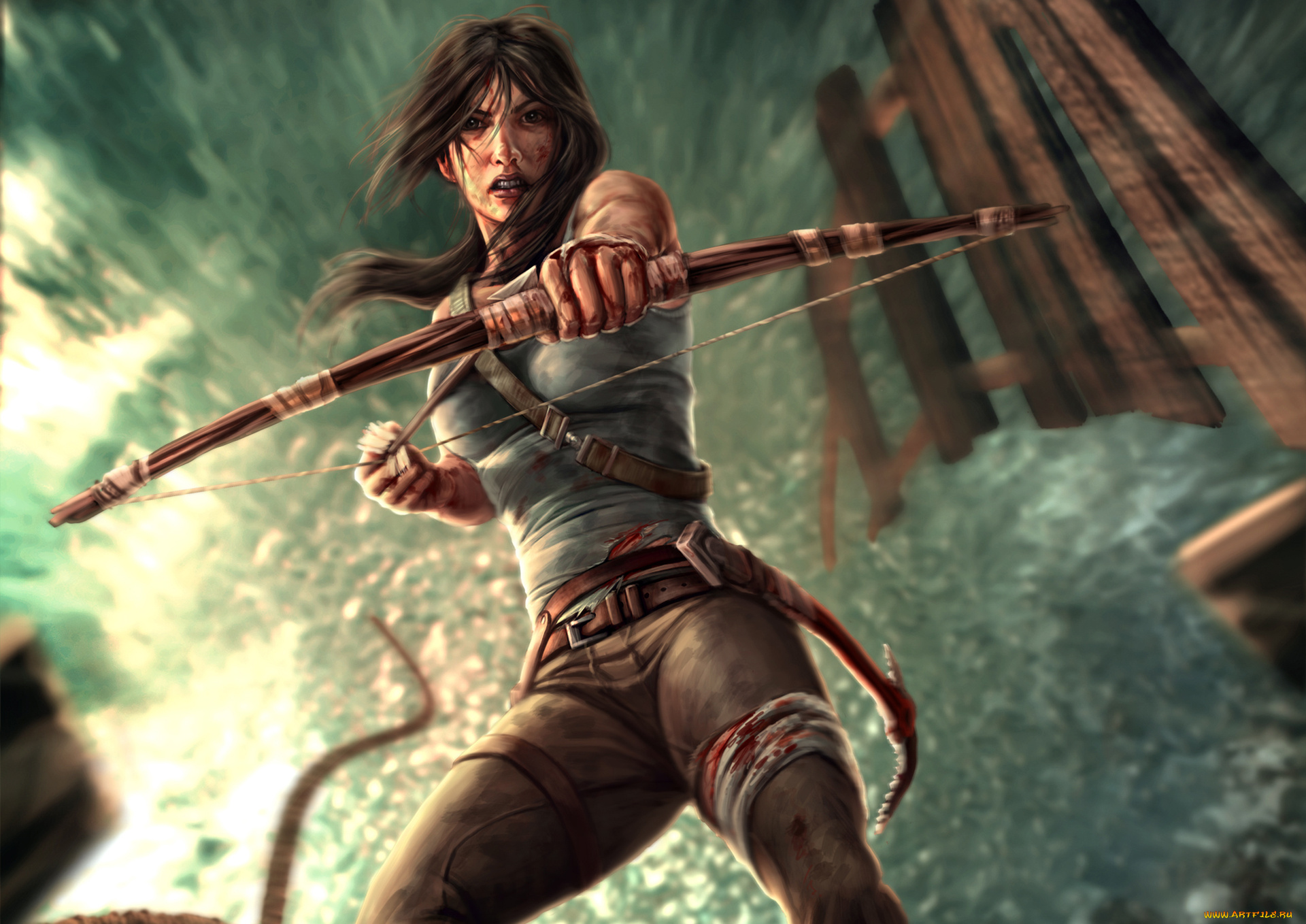 tomb, raider, 2013, видео, игры, лара, крофт