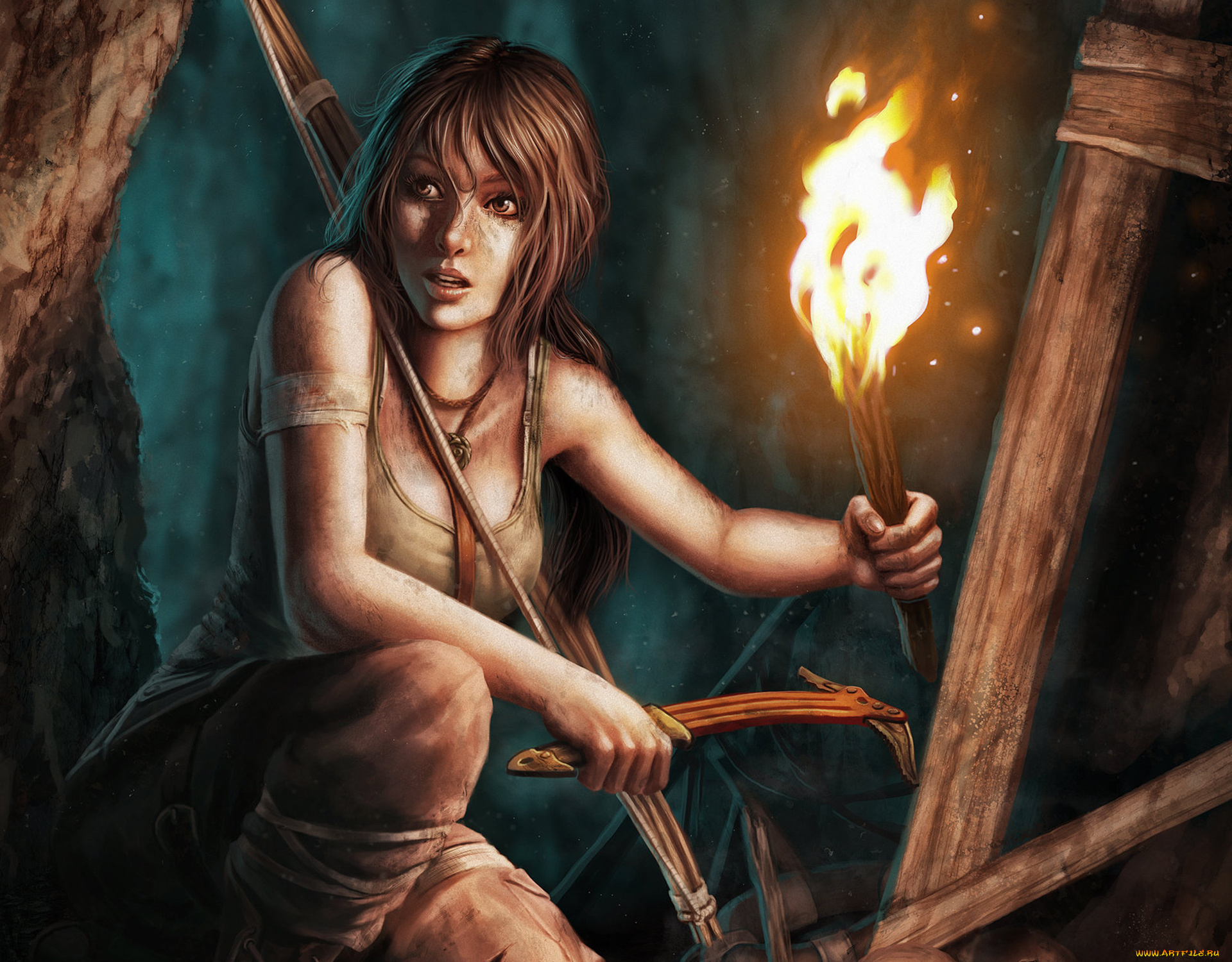 tomb, raider, 2013, видео, игры, лара, крофт