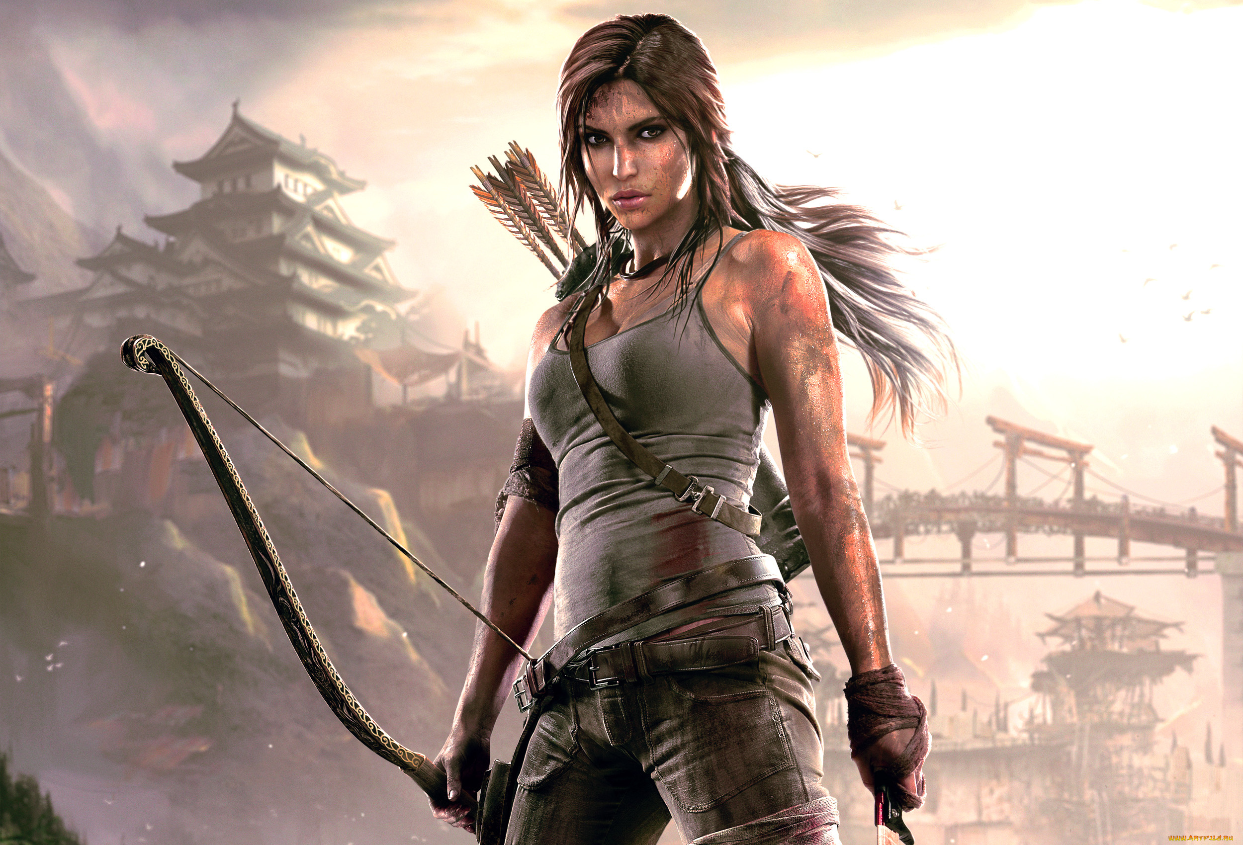 tomb, raider, 2013, видео, игры, лара, крофт