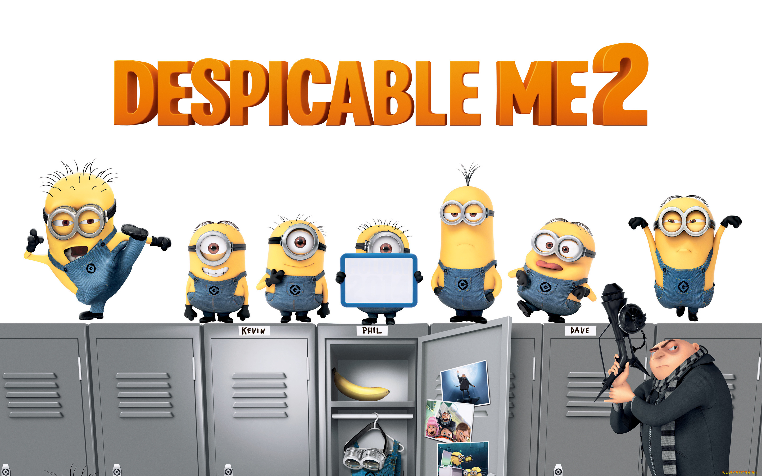 despicable, me, мультфильмы, гадкий, Я, 2