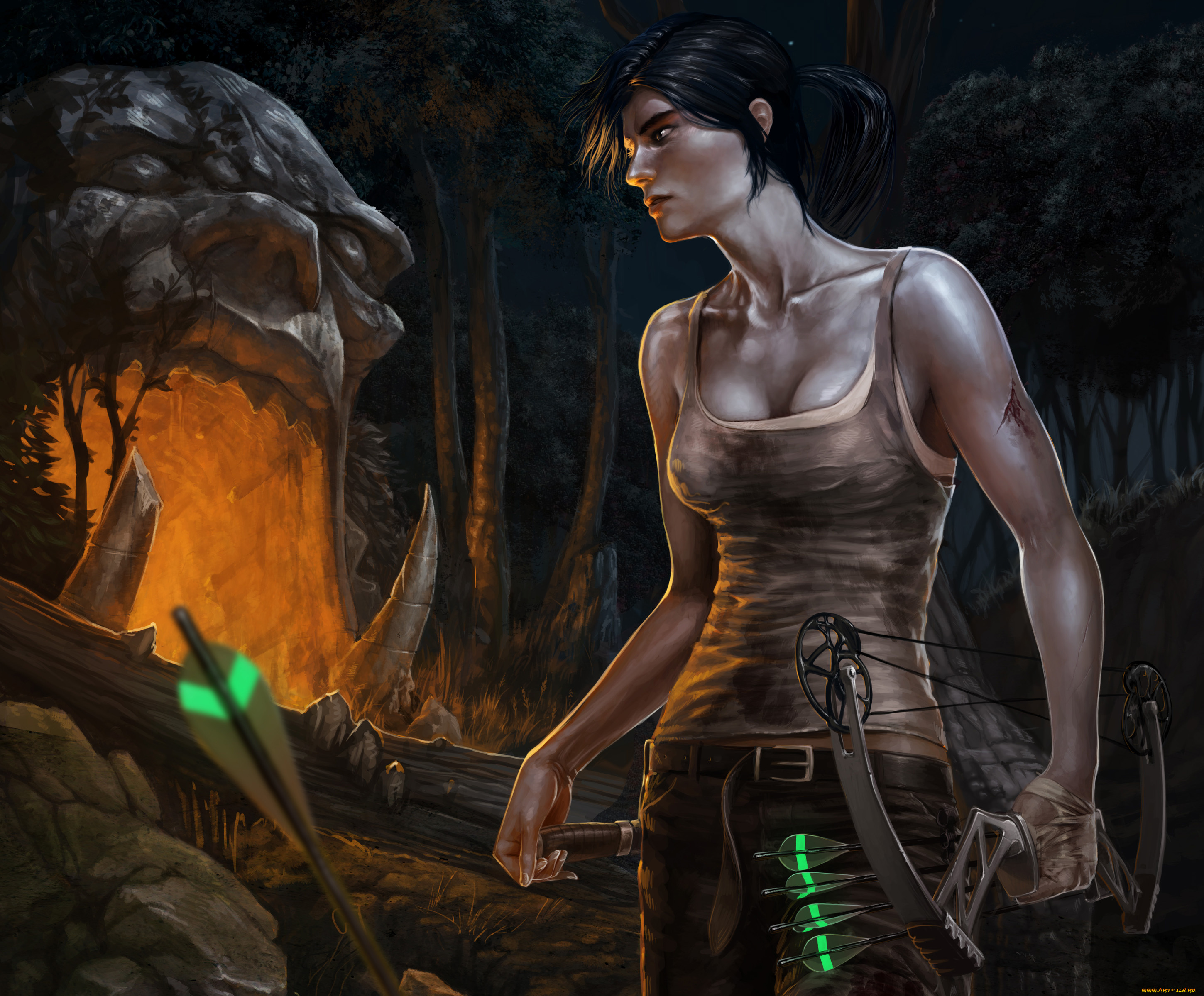 tomb, raider, 2013, видео, игры, лара, крофт