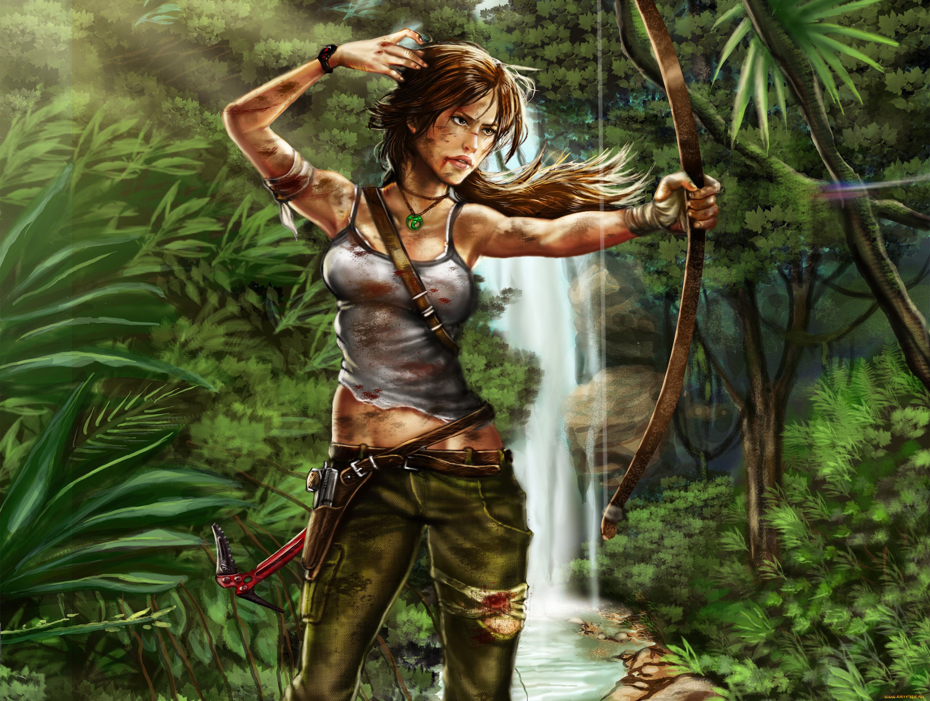 tomb, raider, 2013, видео, игры, лара, крофт