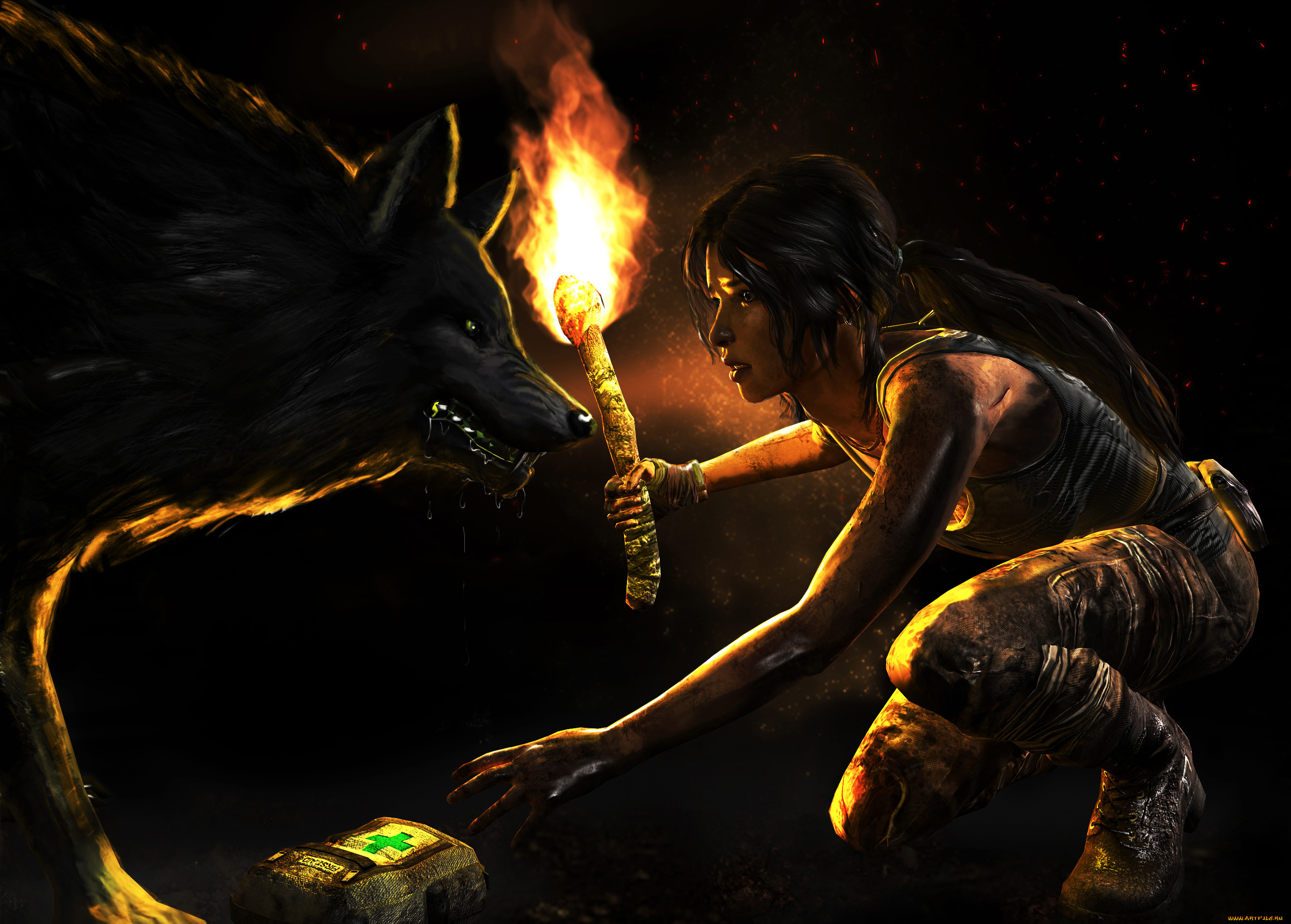 tomb, raider, 2013, видео, игры, лара, крофт