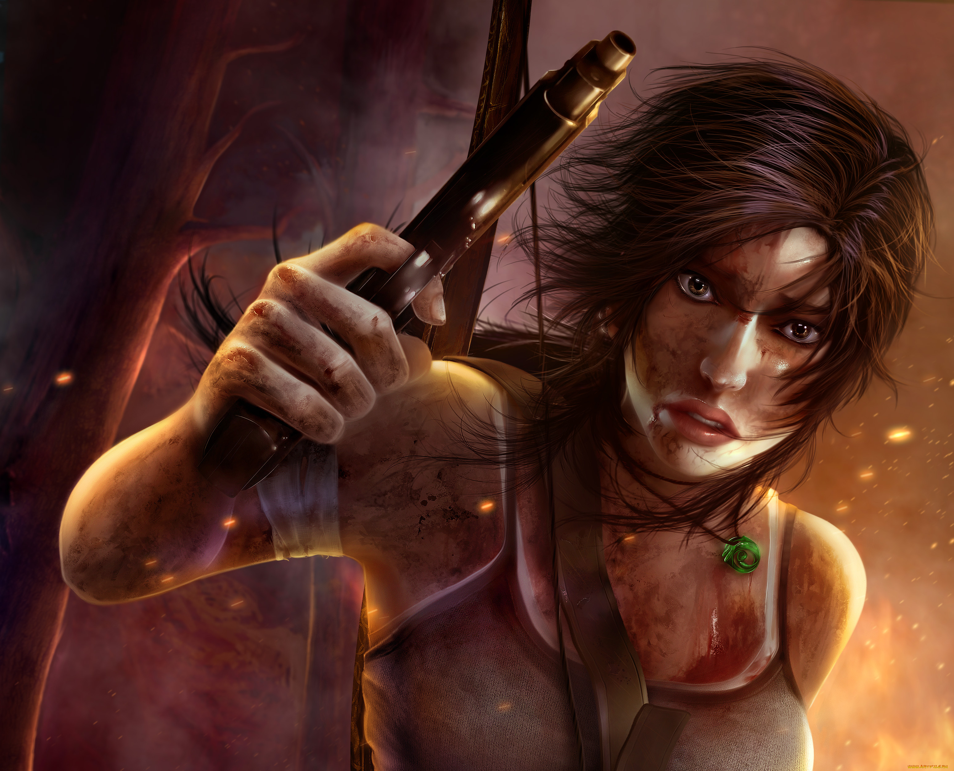 tomb, raider, 2013, видео, игры, лара, крофт