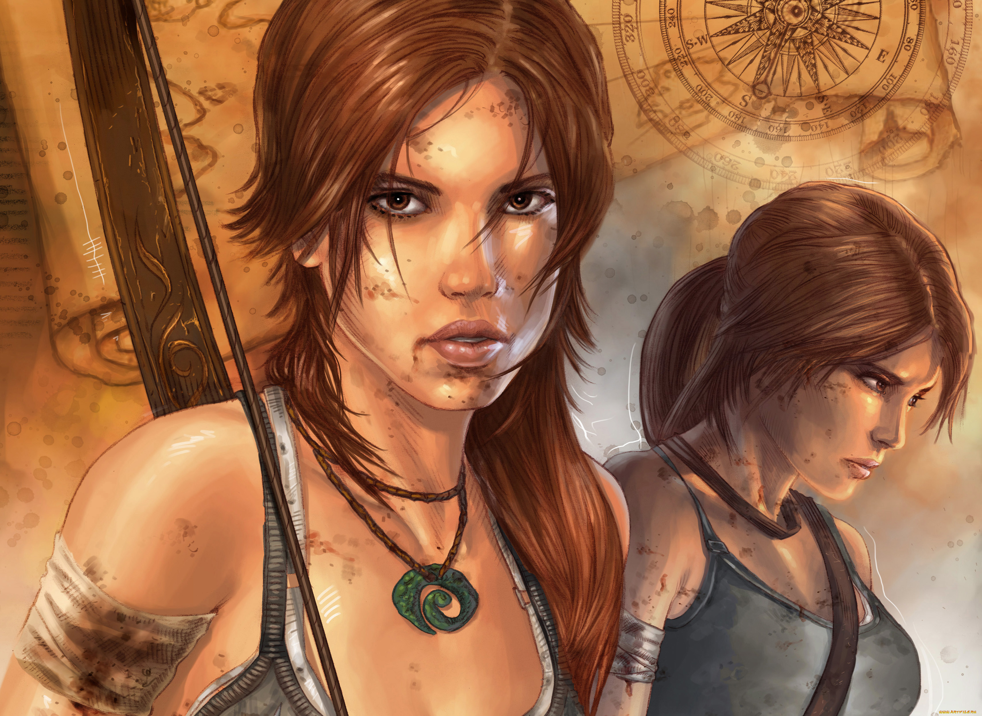 tomb, raider, 2013, видео, игры, лара, крофт