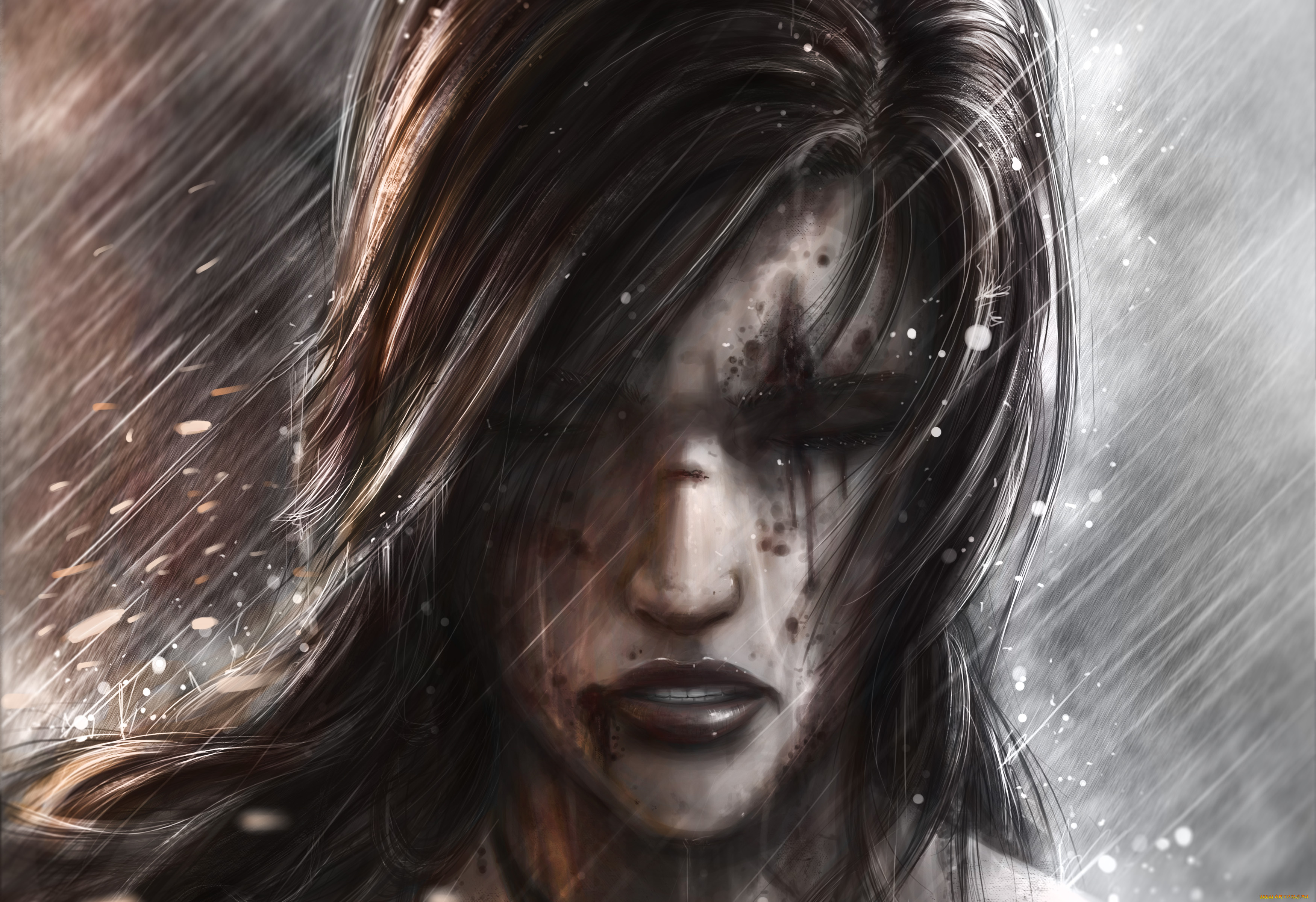 tomb, raider, 2013, видео, игры, лара, крофт