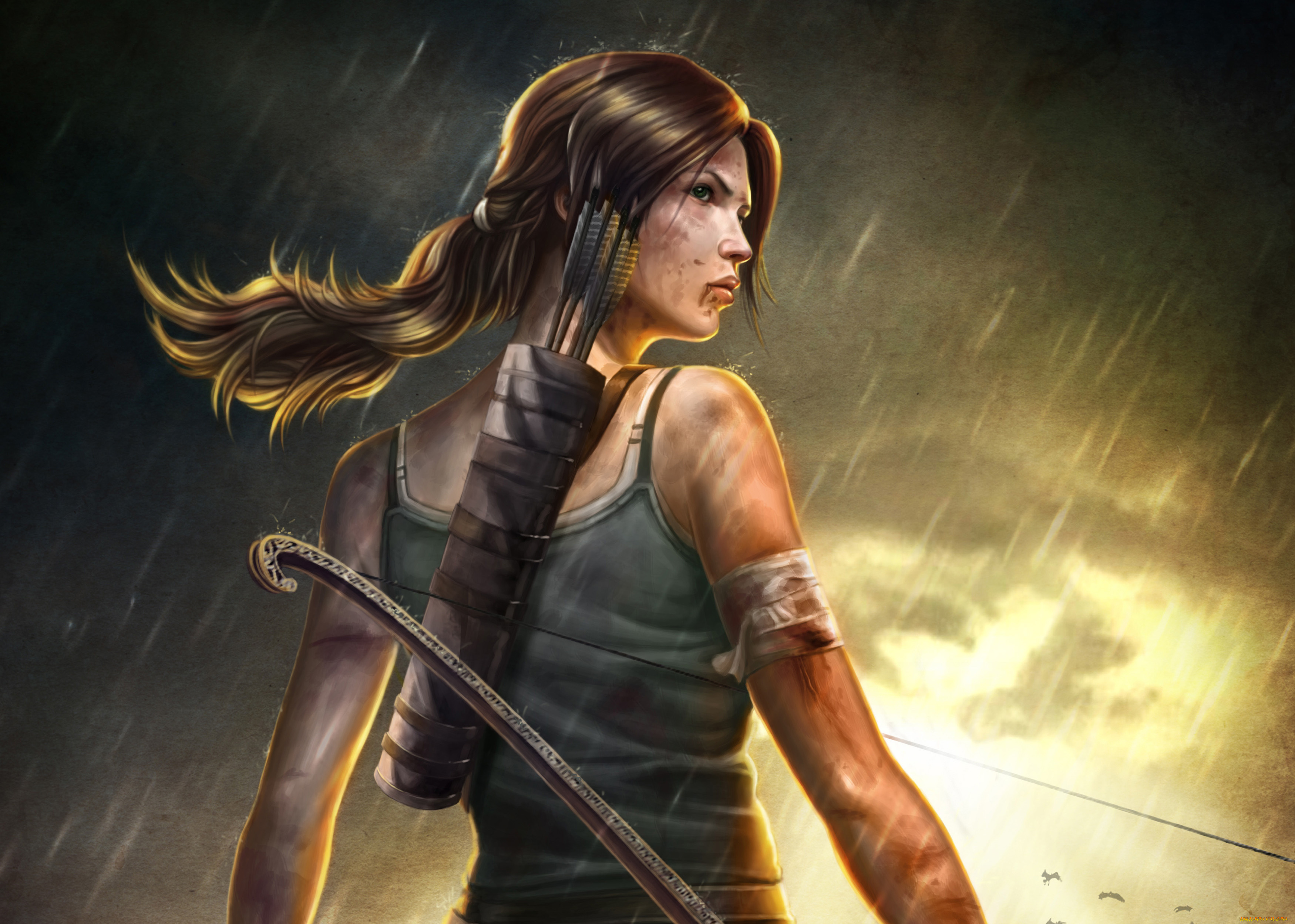 tomb, raider, 2013, видео, игры, лара, крофт