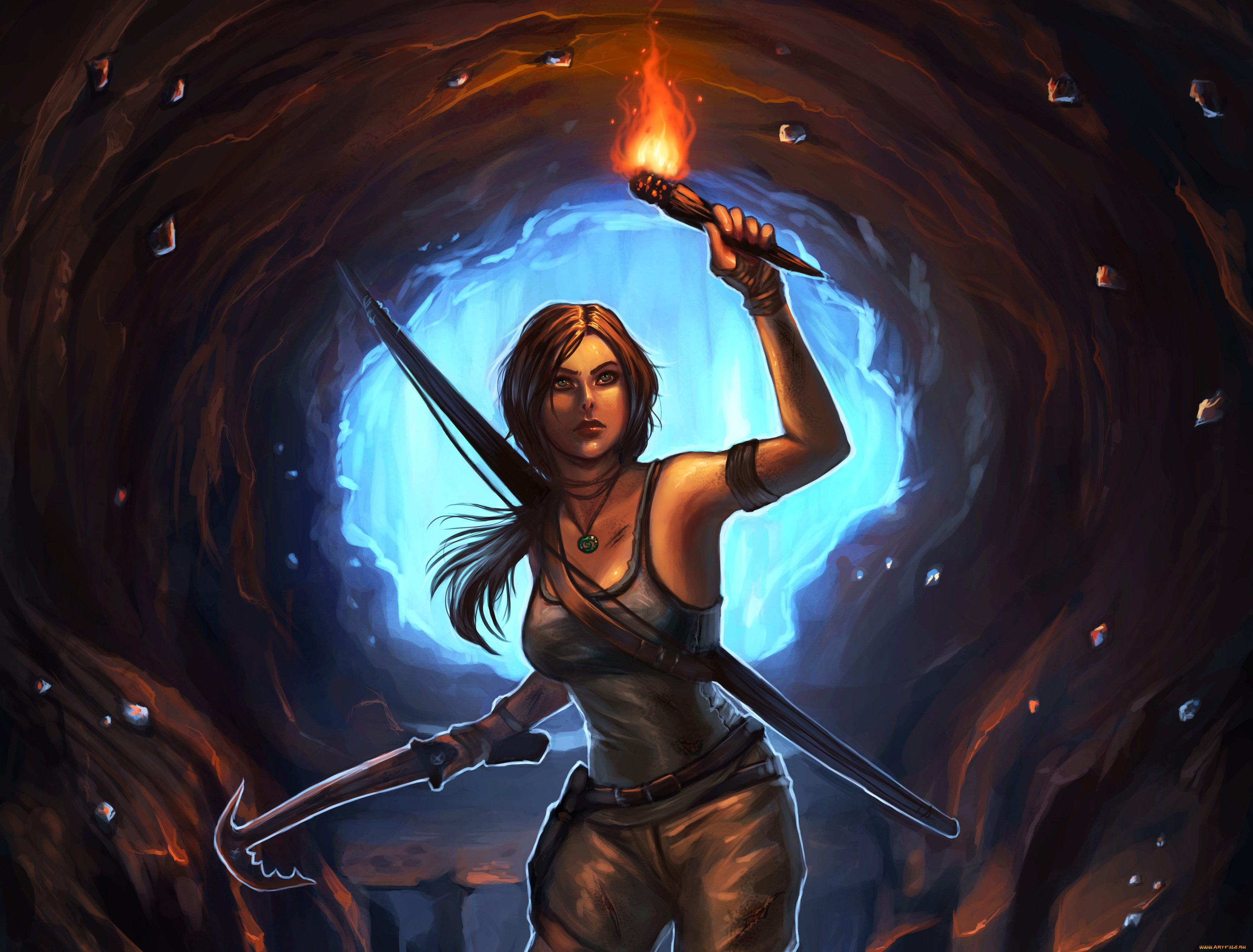 tomb, raider, 2013, видео, игры, лара, крофт