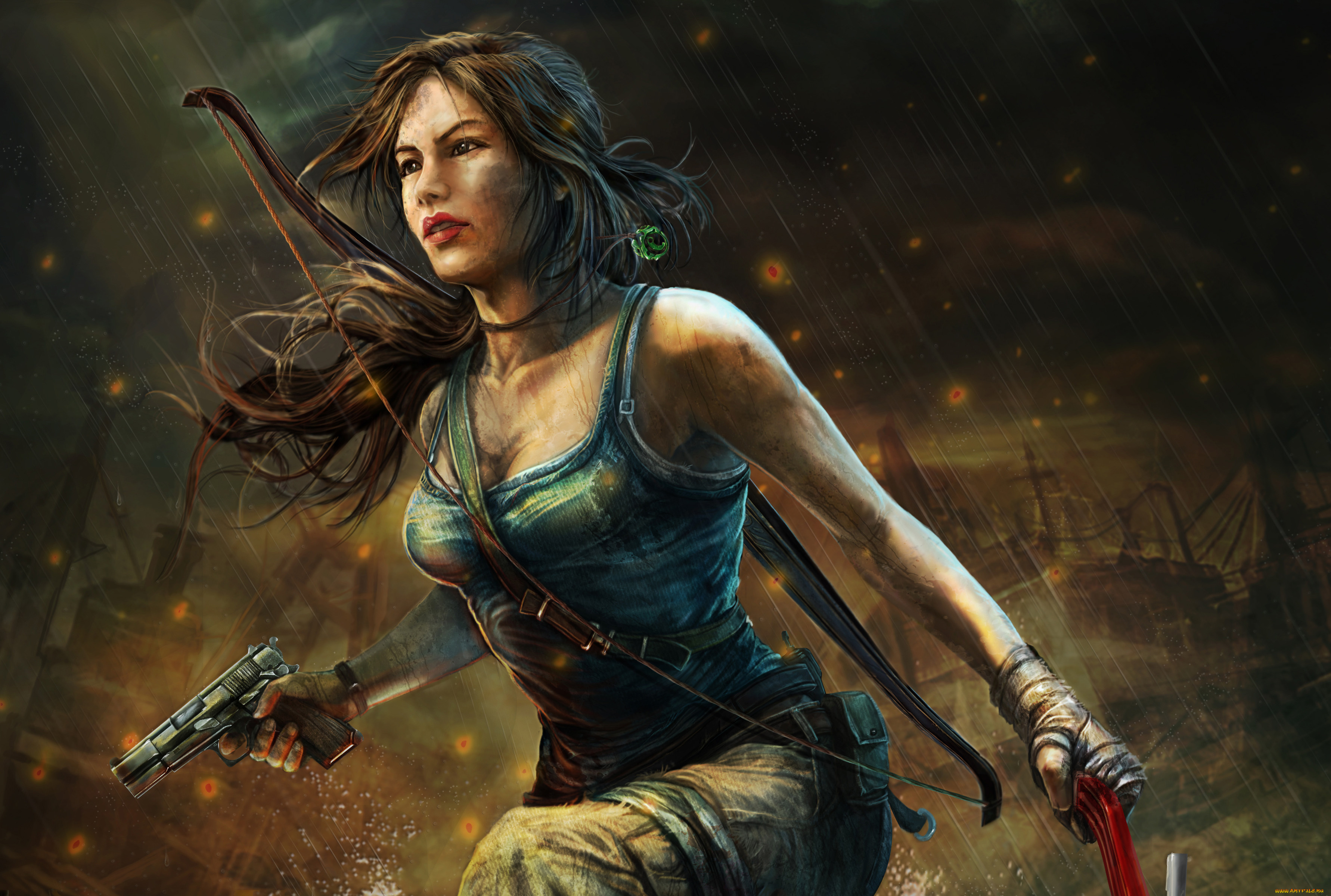 tomb, raider, 2013, видео, игры, лара, крофт