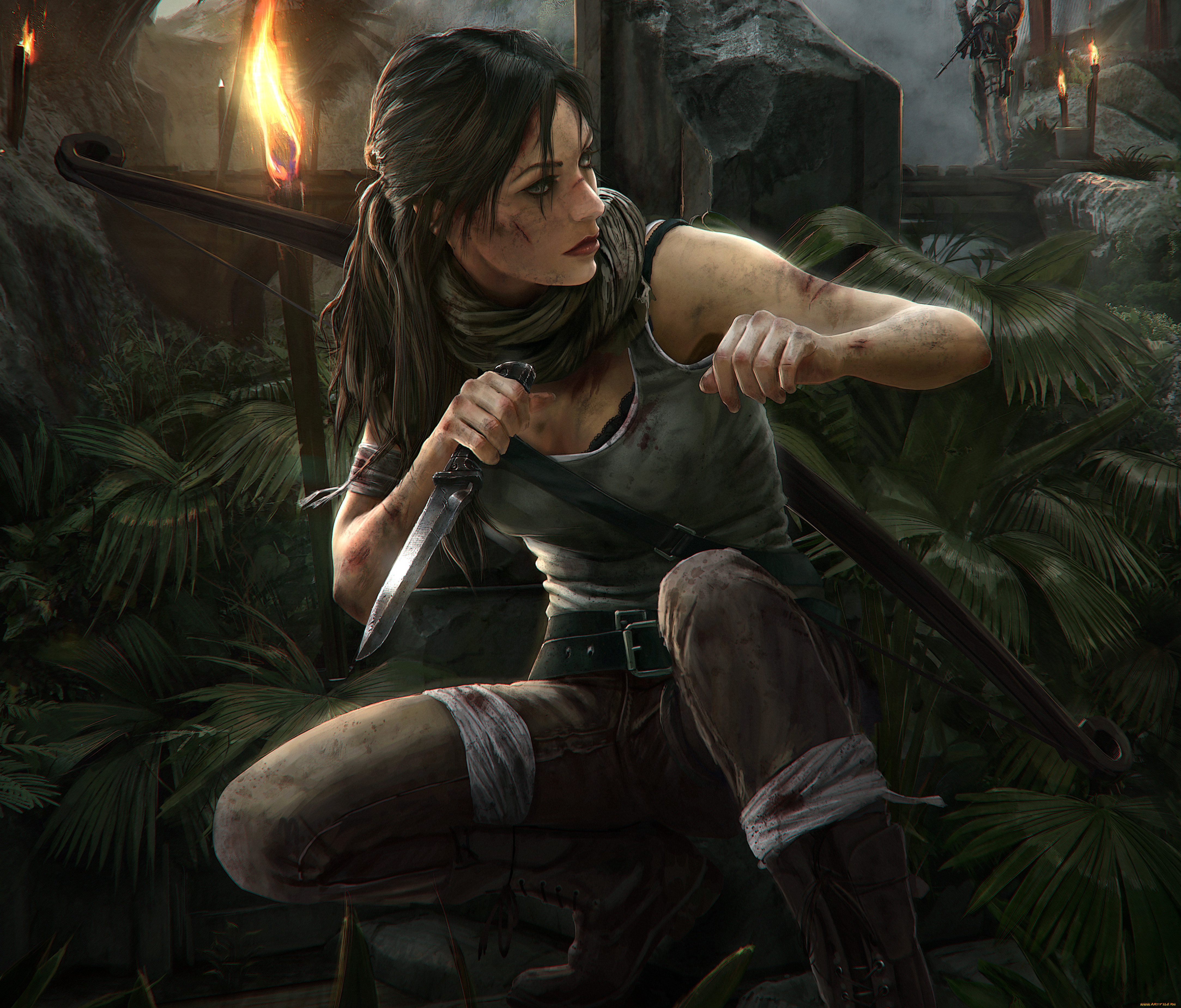 tomb, raider, 2013, видео, игры, лара, крофт