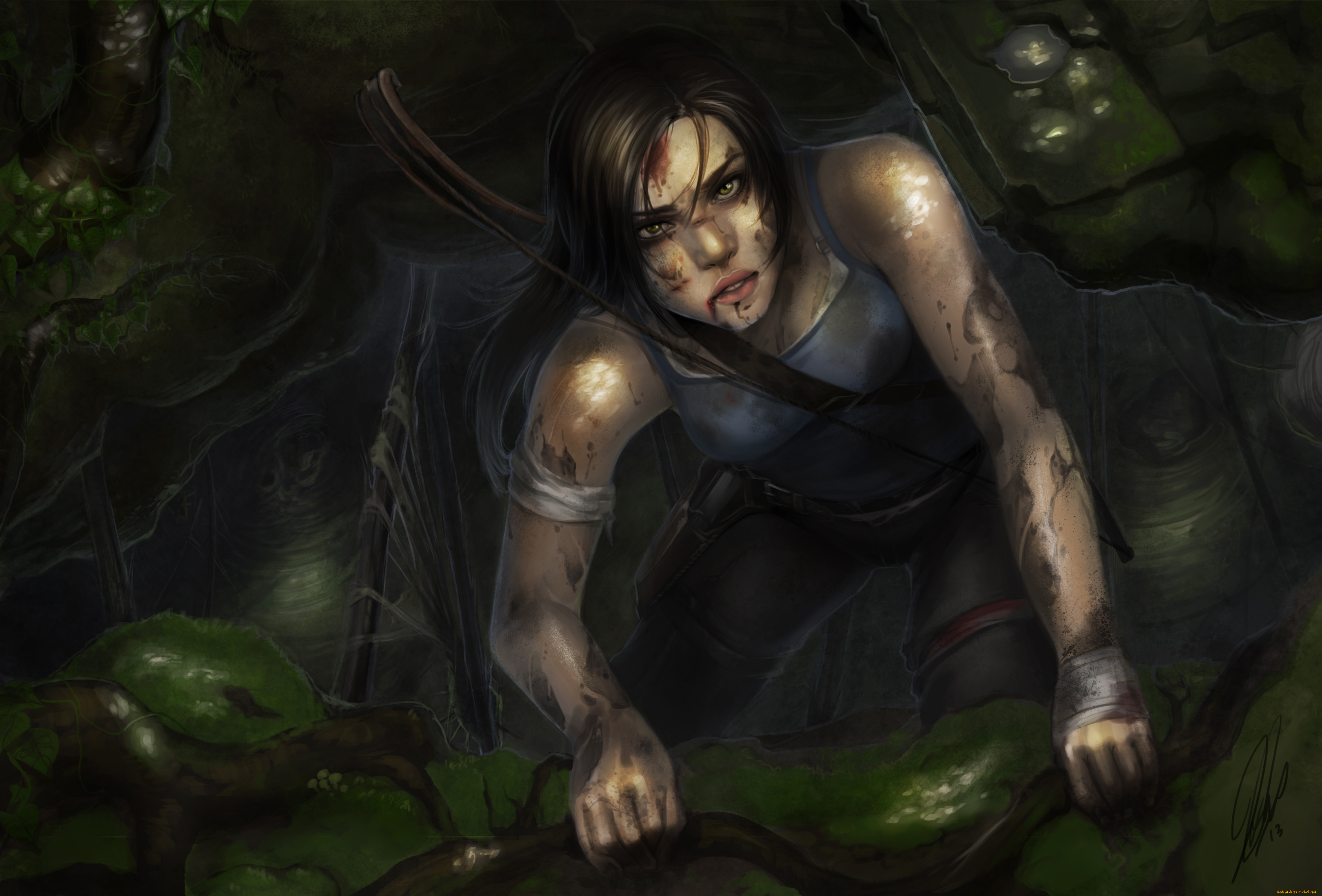 tomb, raider, 2013, видео, игры, лара, крофт