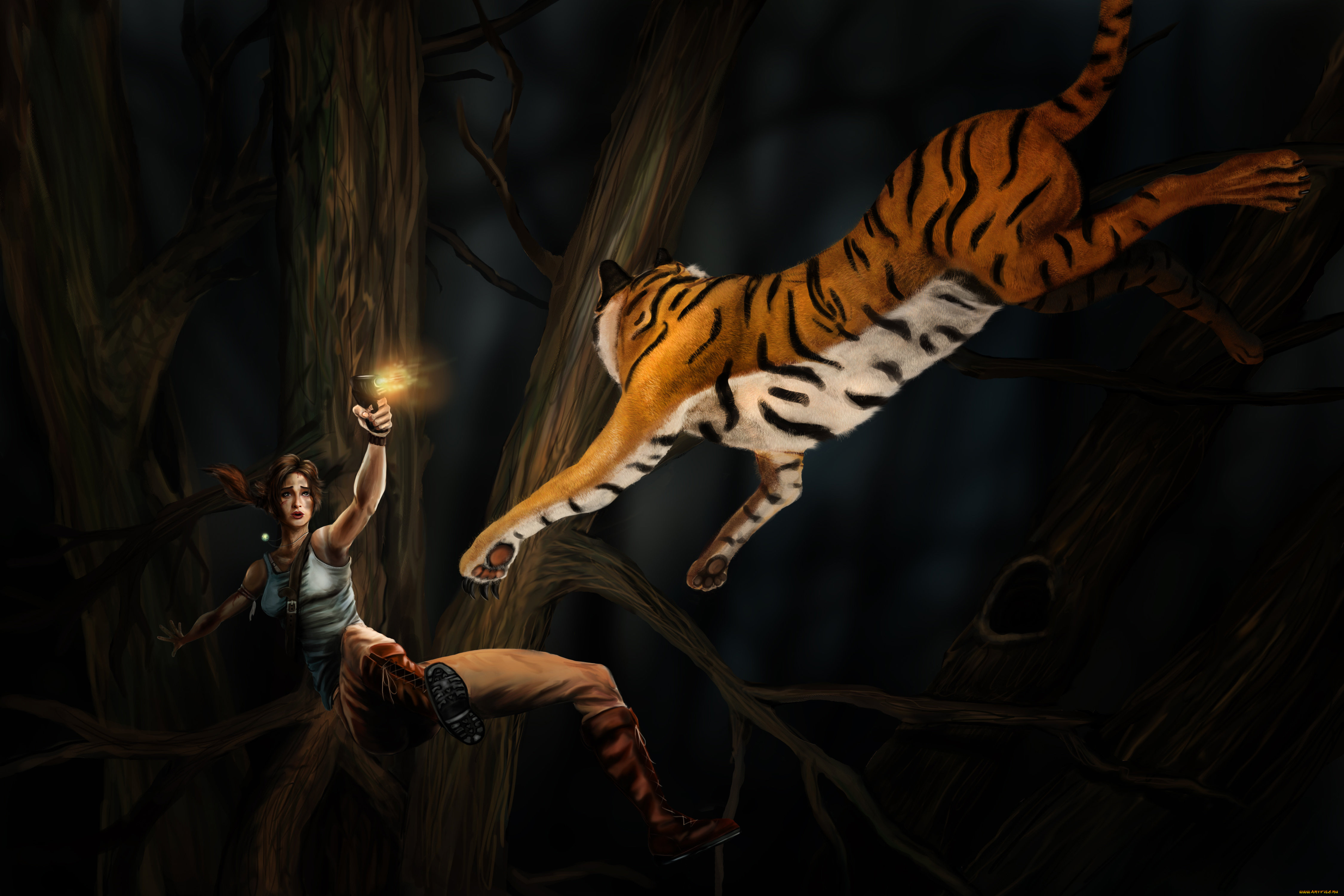 tomb, raider, 2013, видео, игры, лара, крофт