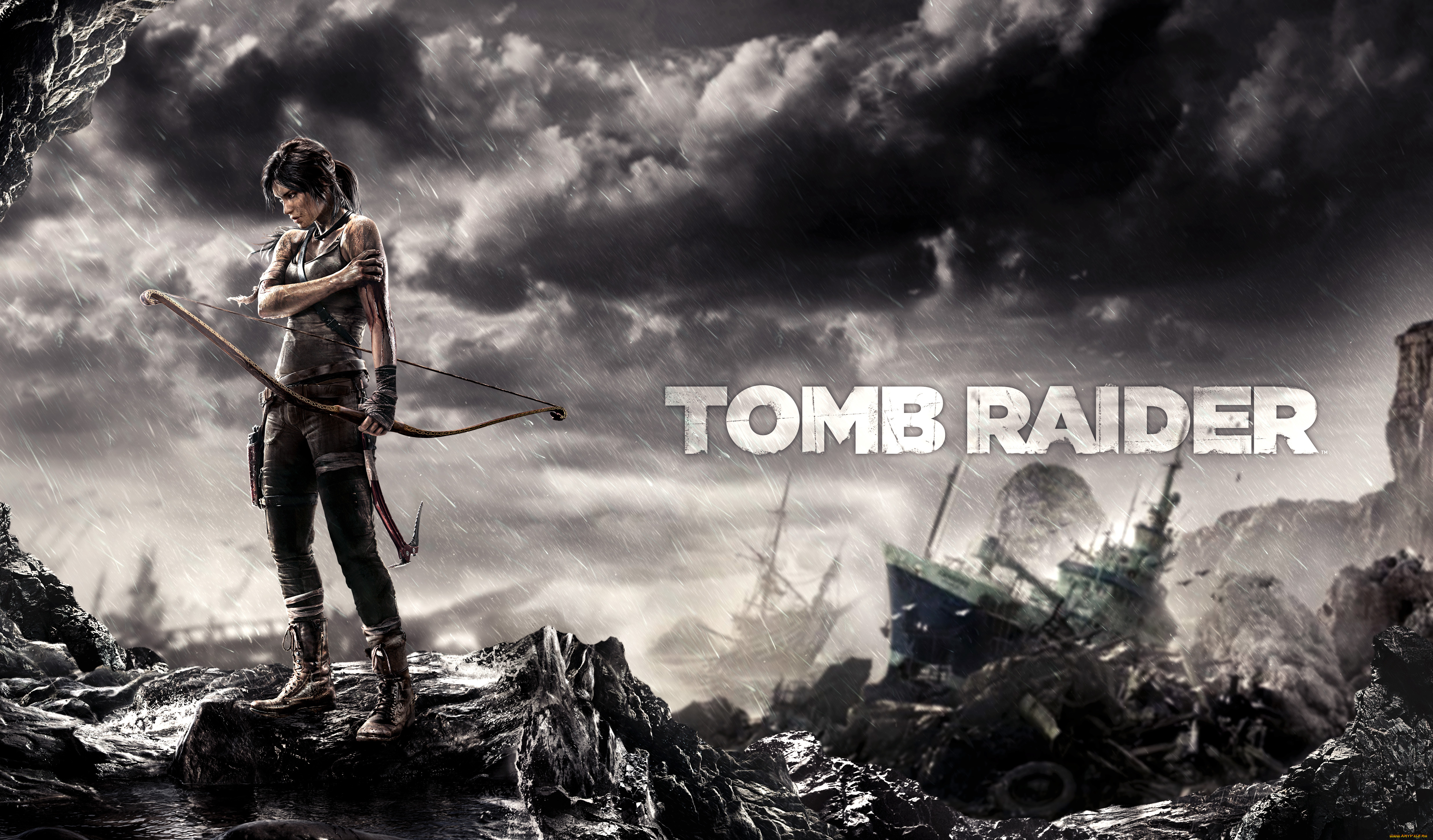 tomb, raider, 2013, видео, игры, лара, крофт