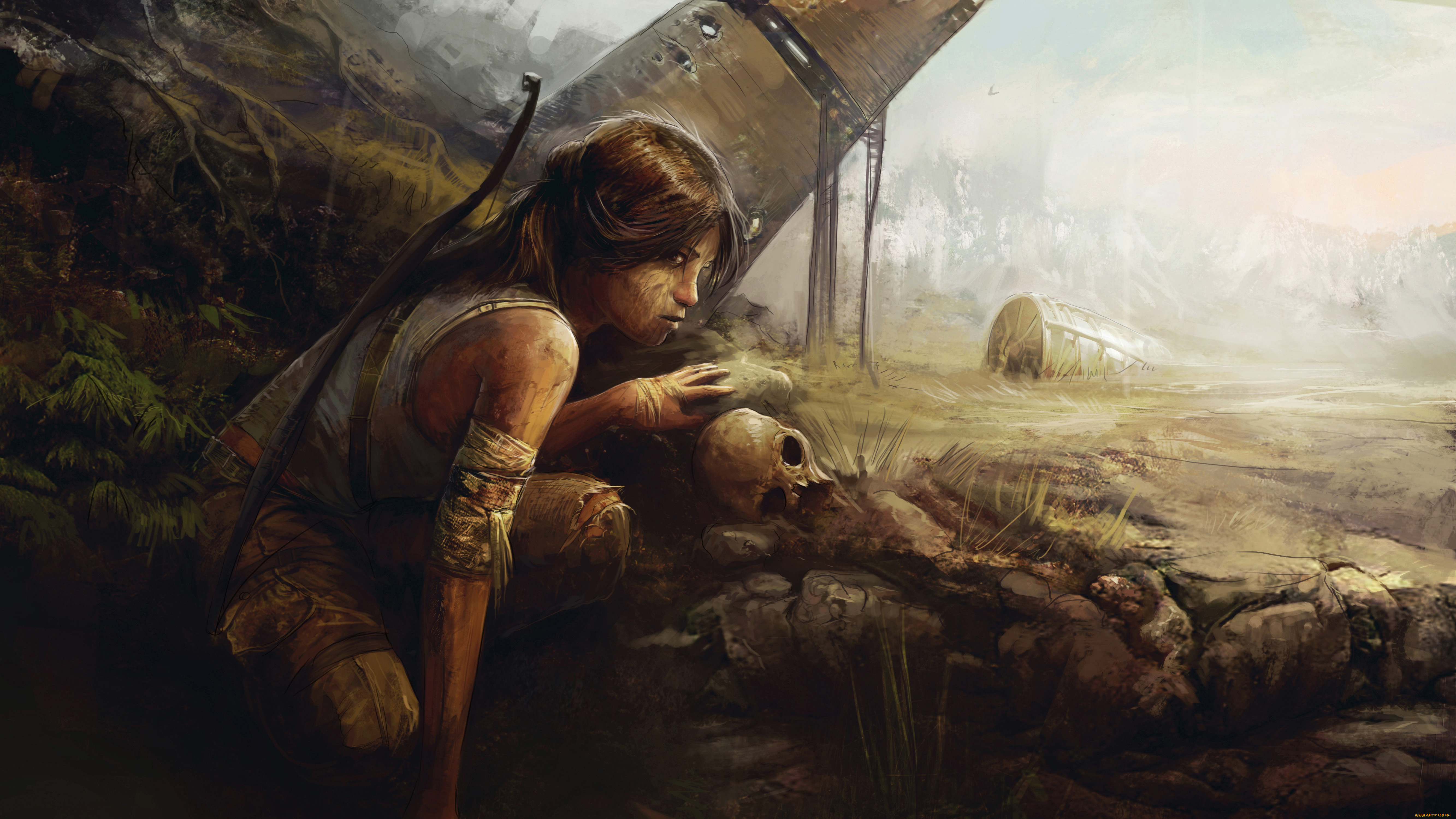 tomb, raider, 2013, видео, игры, лара, крофт