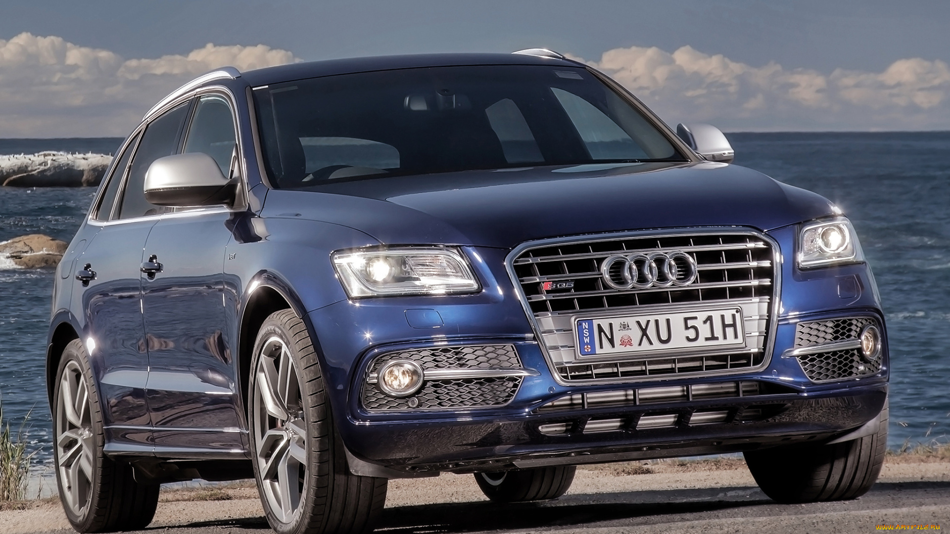 автомобили, audi, au-spec, tdi, sq5, синий, 8r