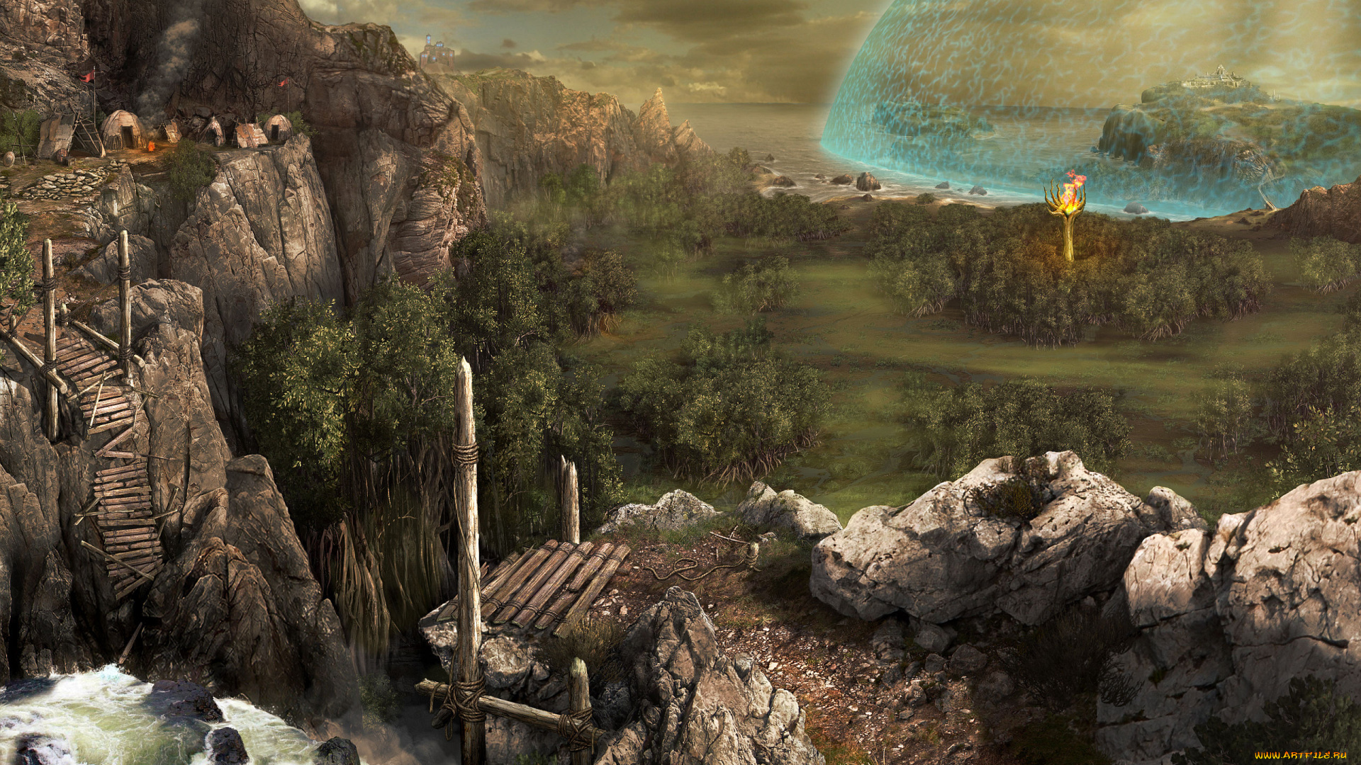 видео, игры, arcania, , a, gothic, tale, ролевая, игра, аркания