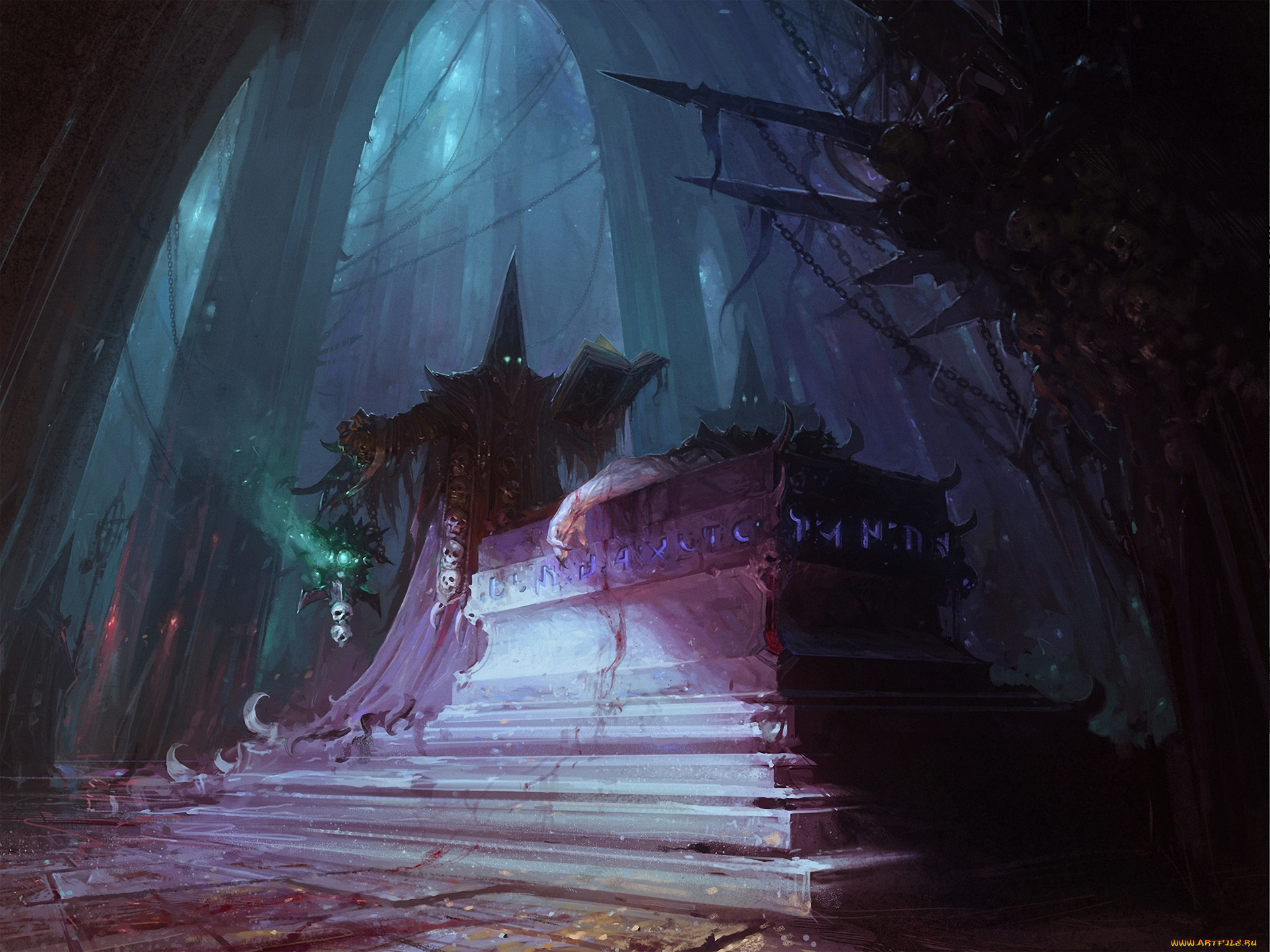 фэнтези, маги, , волшебники, ритуал, храм, алтарь, колдуны