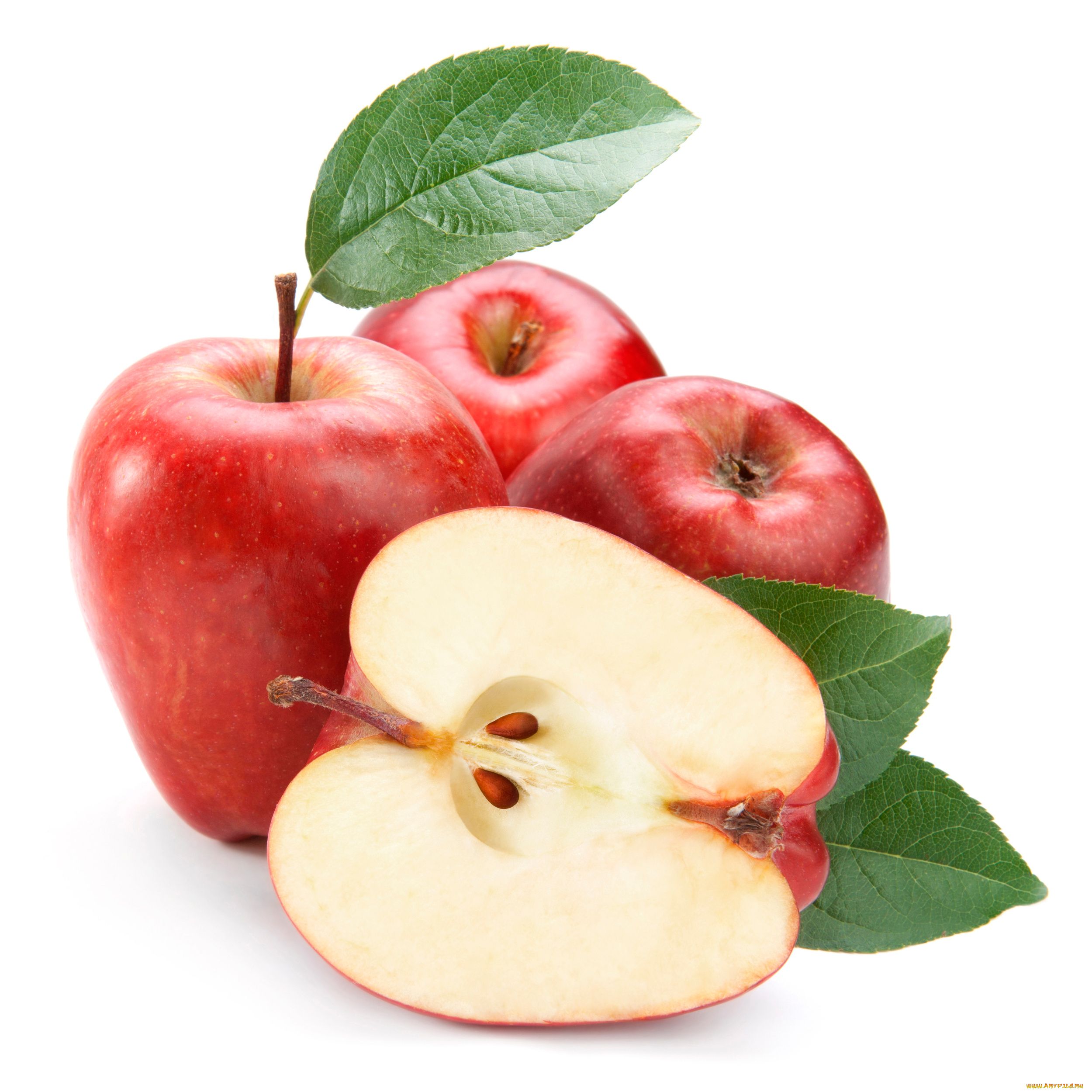 еда, Яблоки, красный