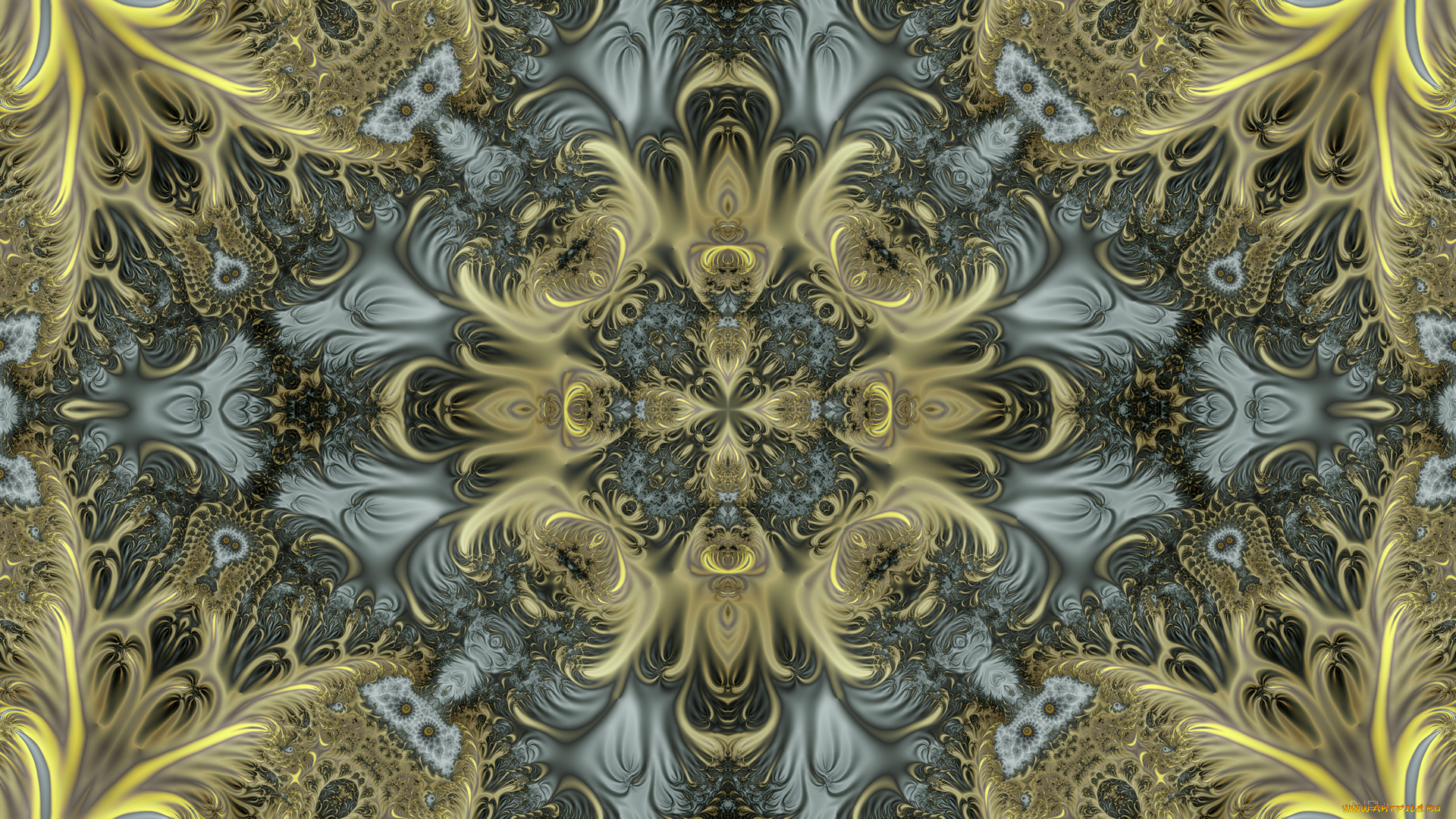 3д, графика, фракталы, , fractal, цвета, фон, узор