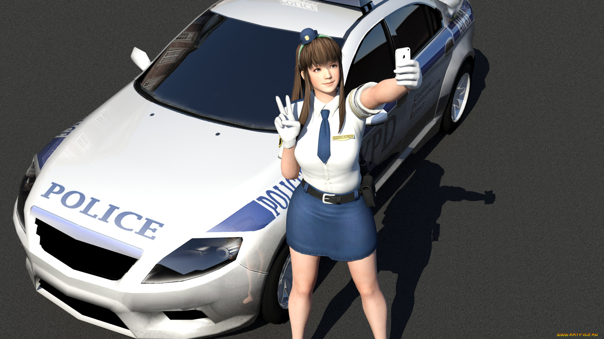 автомобили, 3d, car&girl, фон, взгляд, девушка, автомобиль