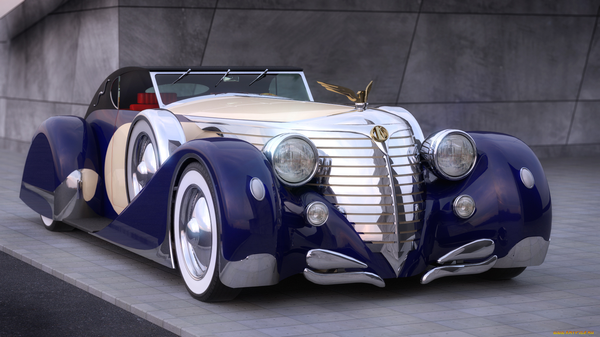 автомобили, 3д, фон, автомобиль