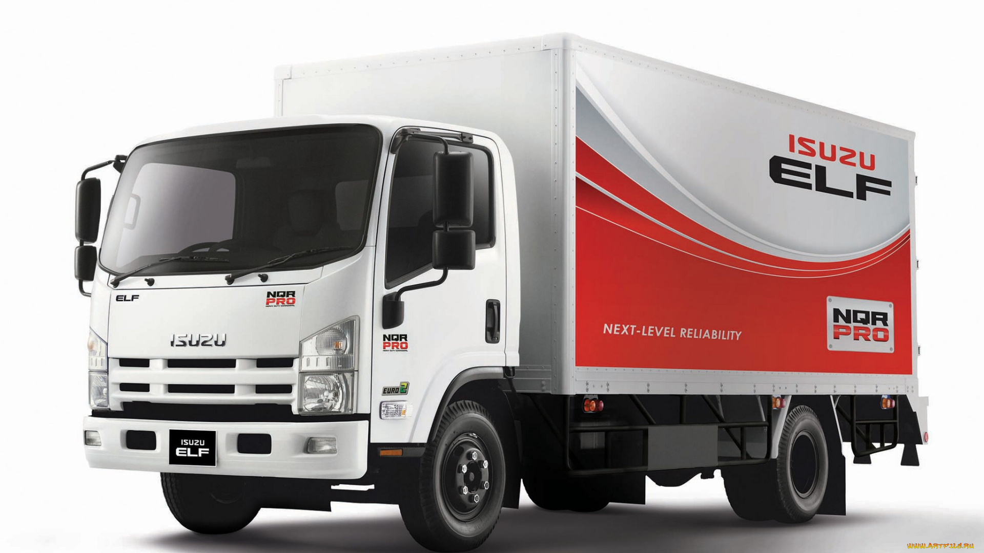 автомобили, isuzu, pro, elf, nqr
